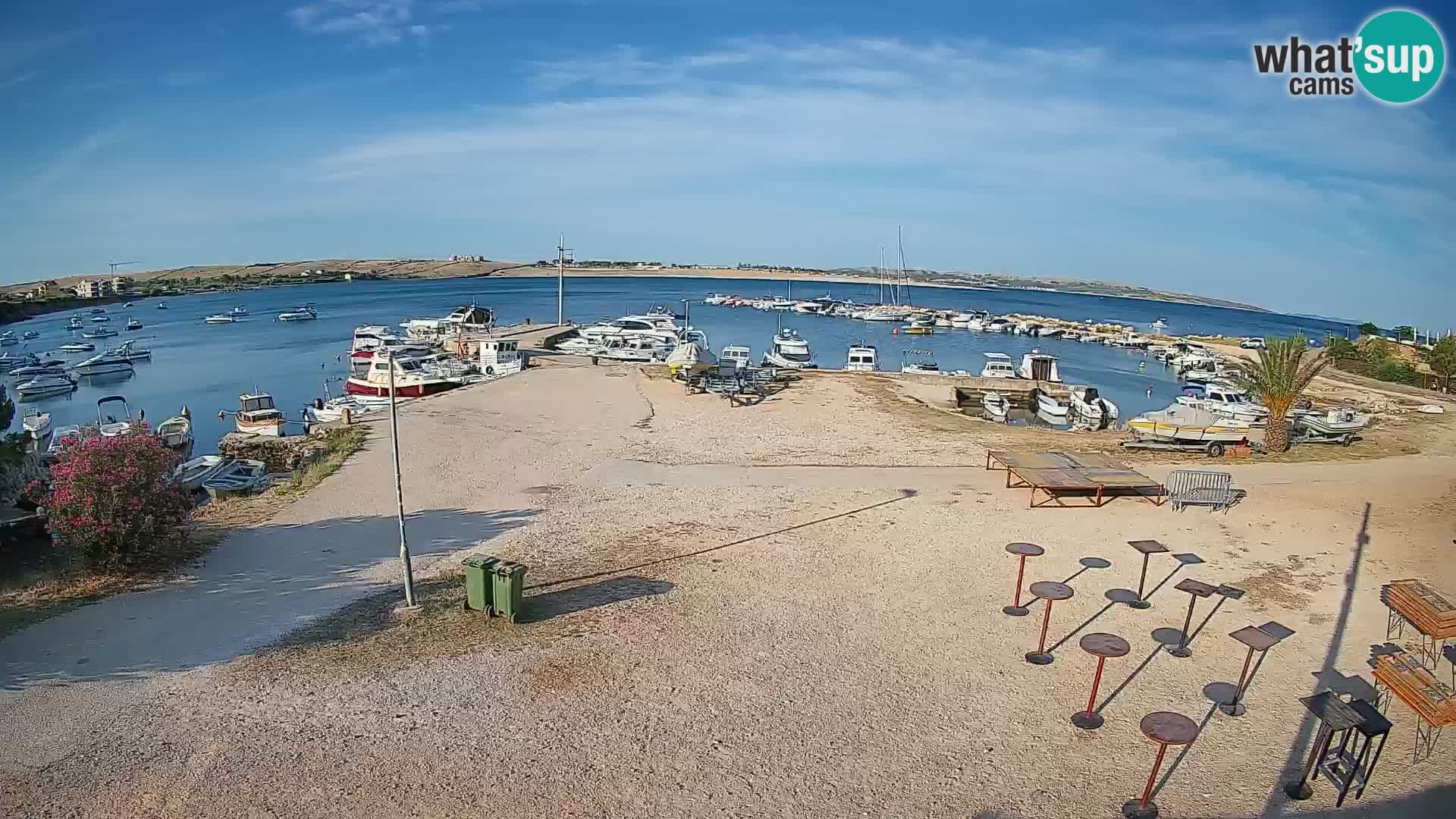 Livecam Pogliana – isola di Pago