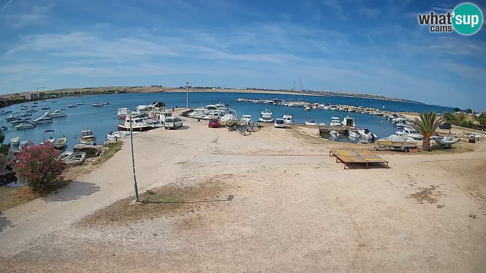 Livecam Pogliana – isola di Pago