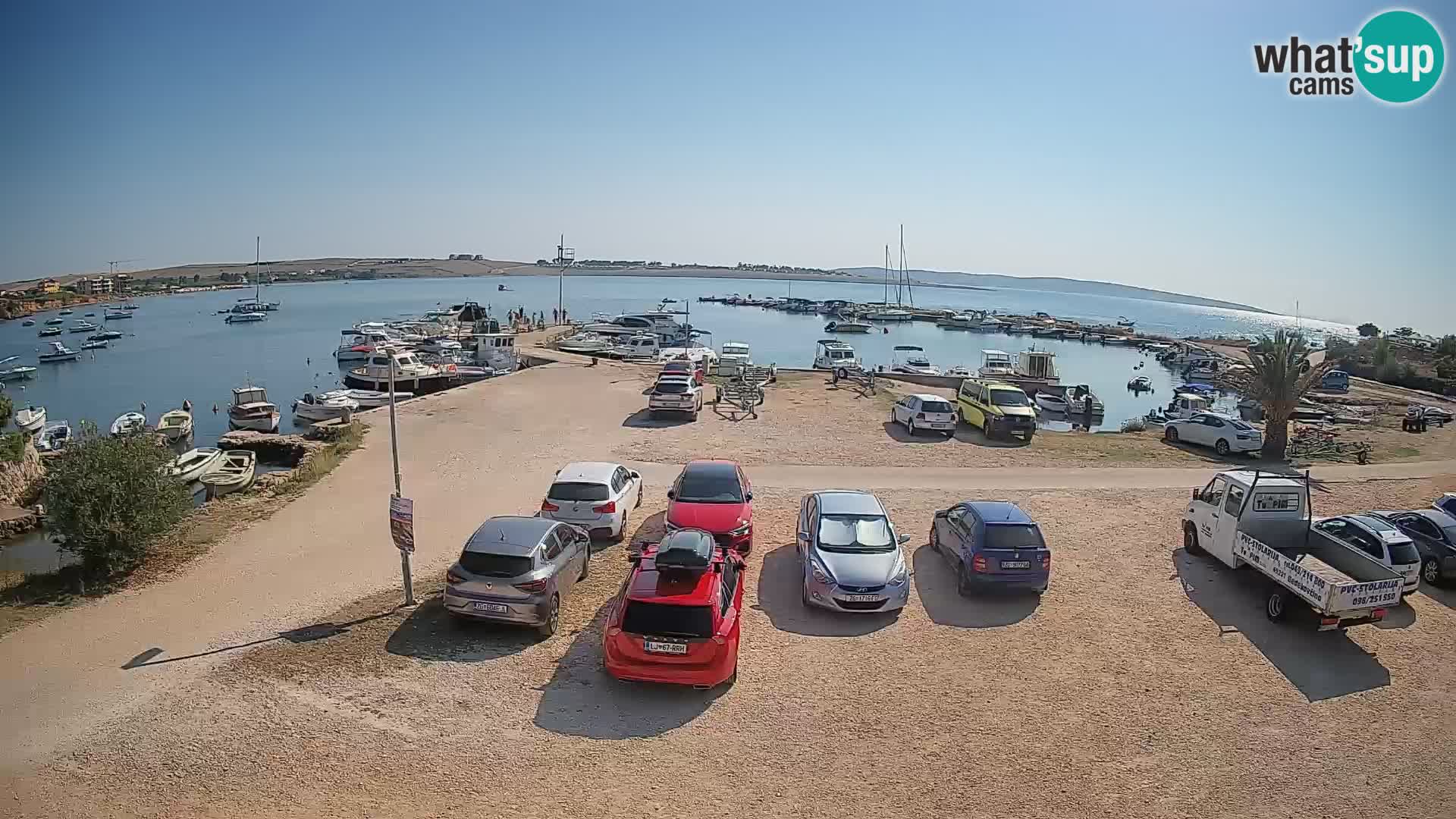Livecam Pogliana – isola di Pago