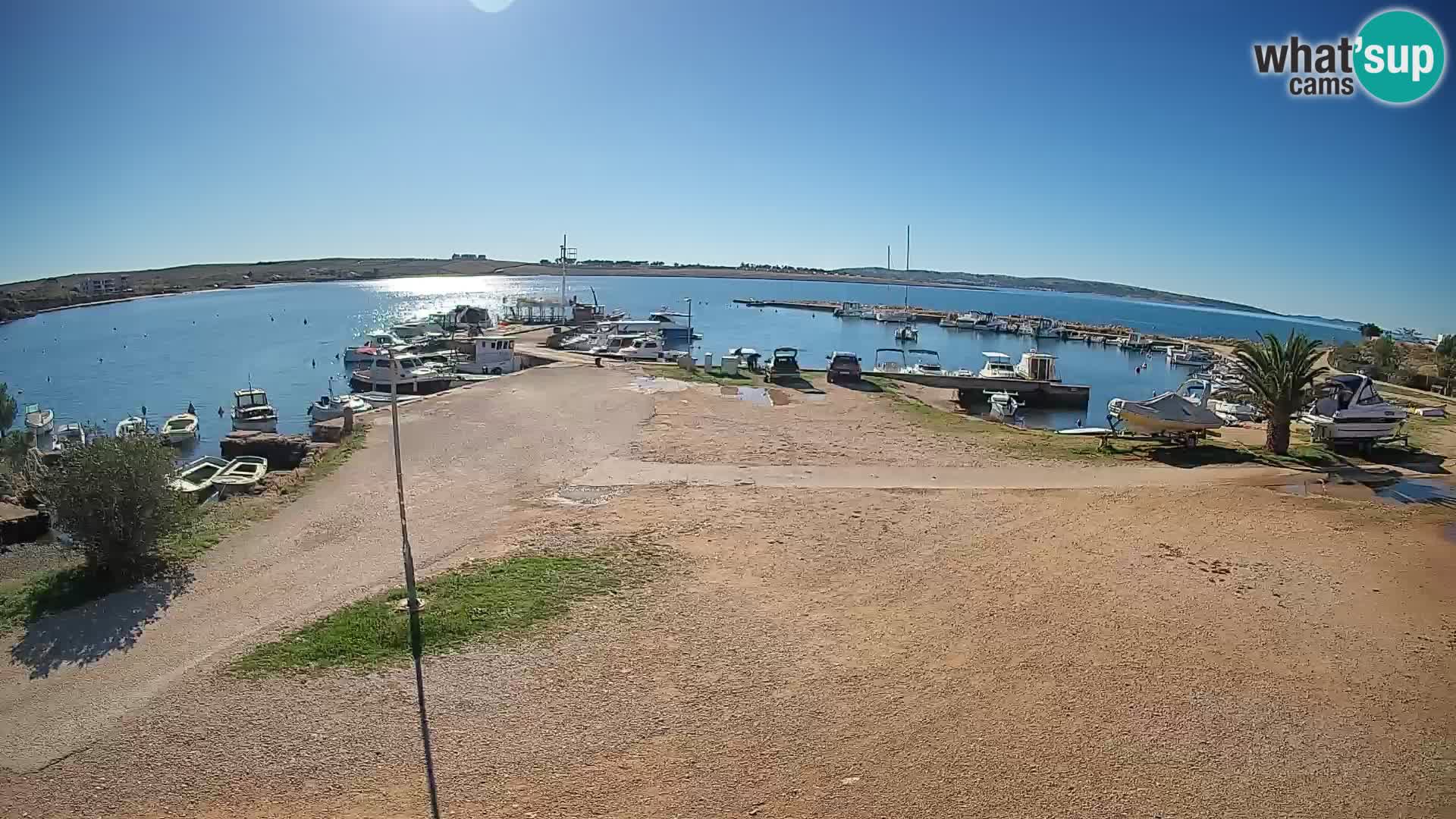 Livecam Pogliana – isola di Pago