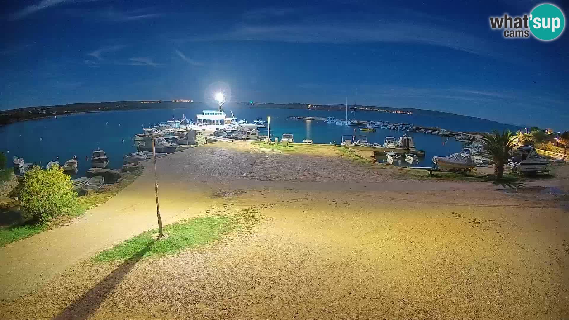 Livecam Pogliana – isola di Pago