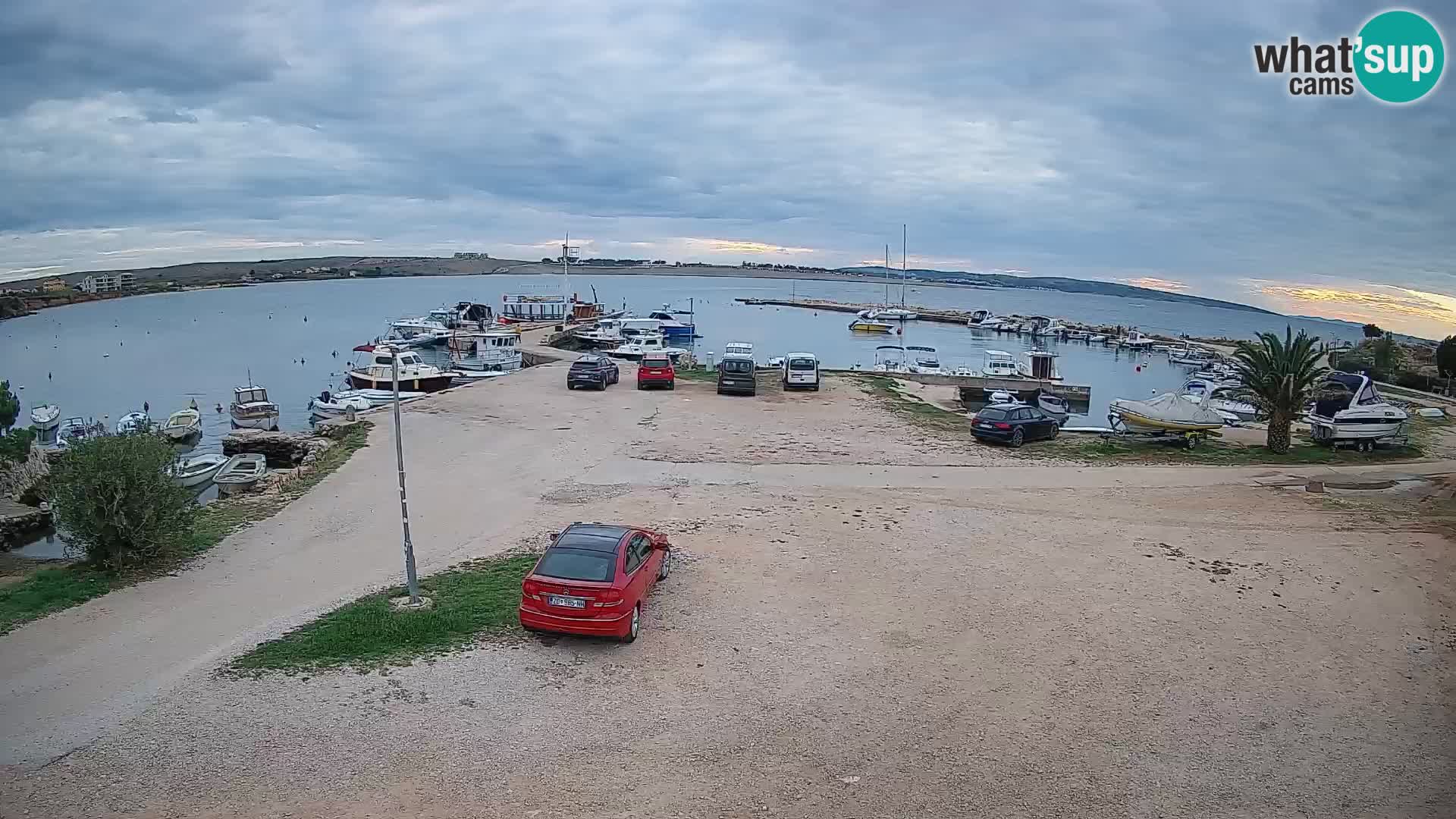 Livecam Pogliana – isola di Pago