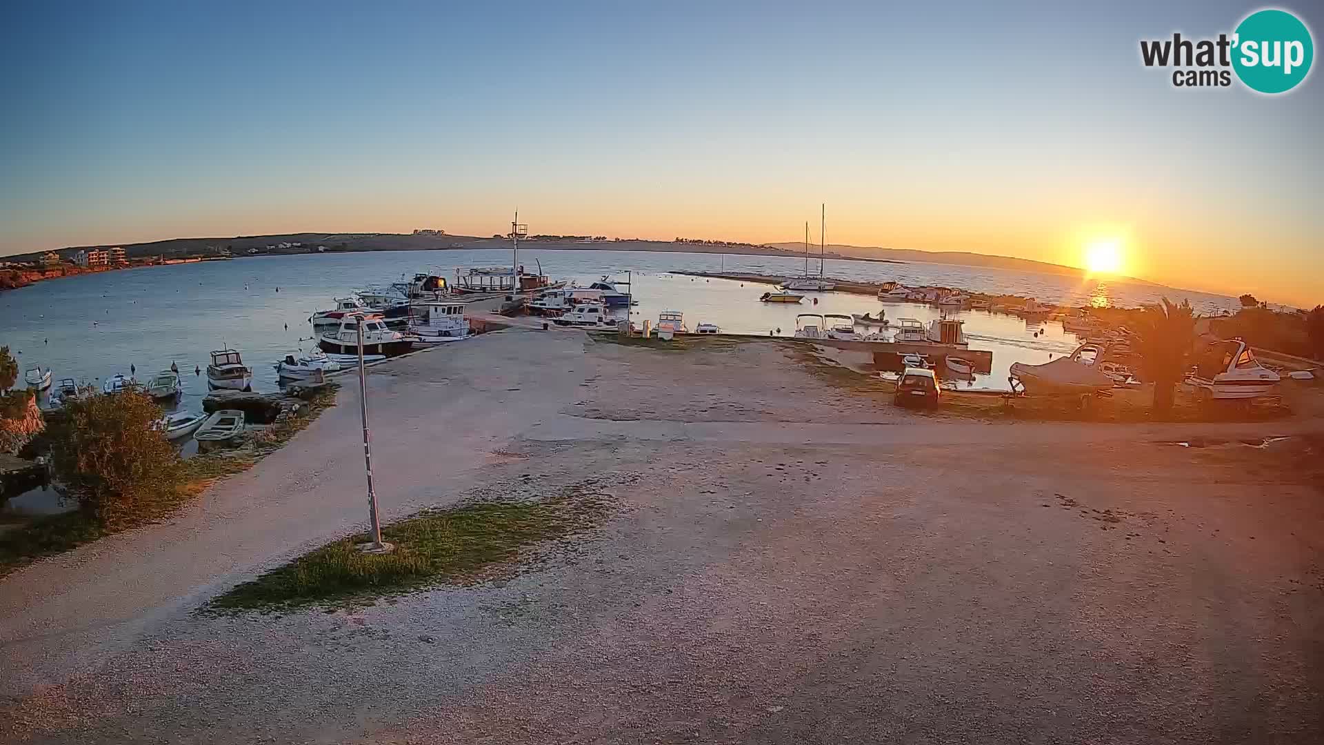 Livecam Pogliana – isola di Pago