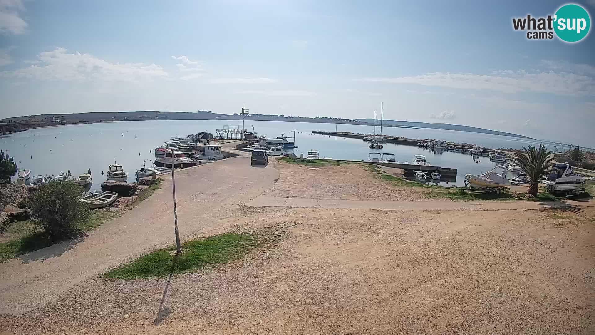 Livecam Pogliana – isola di Pago