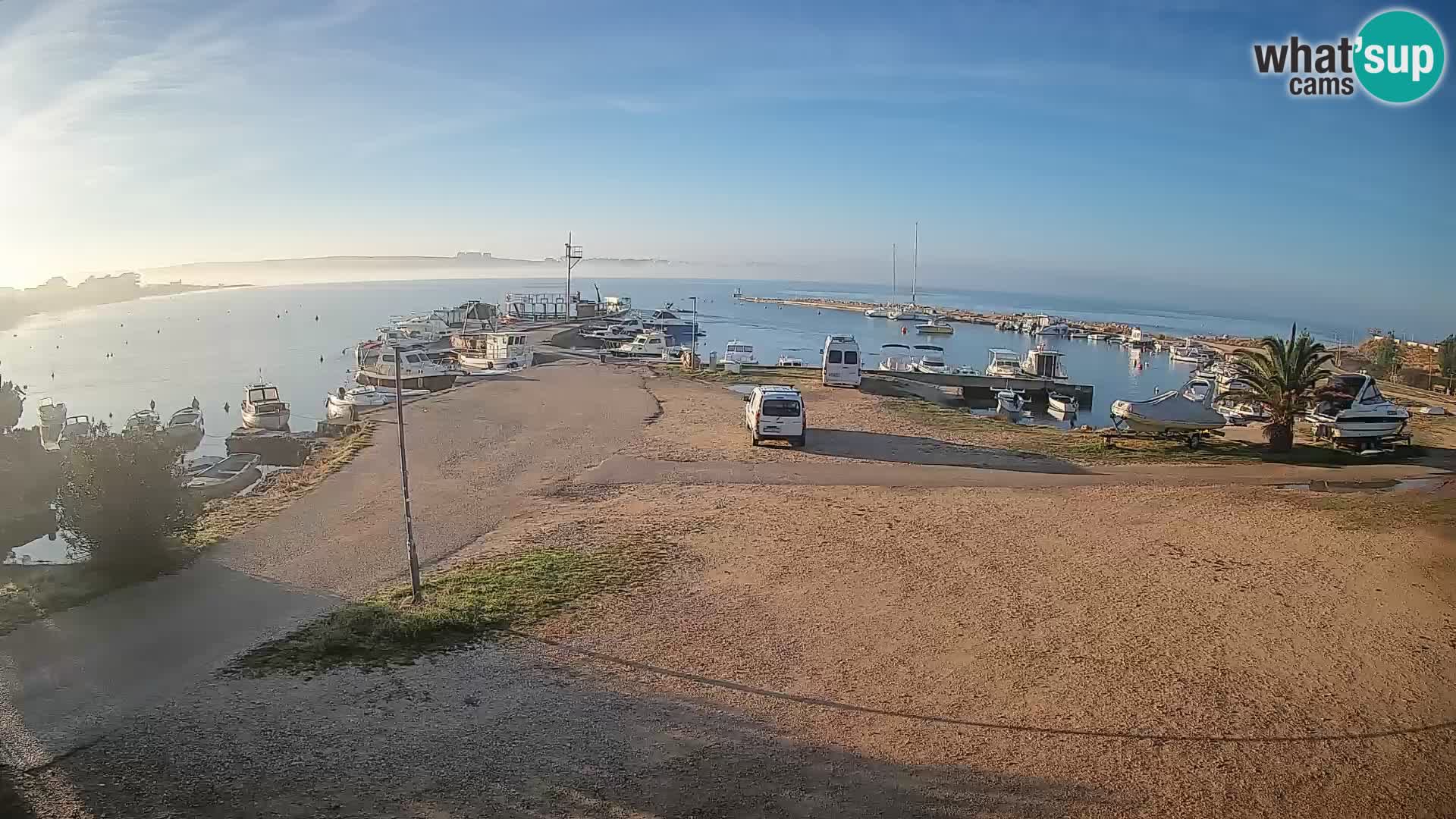 Livecam Pogliana – isola di Pago