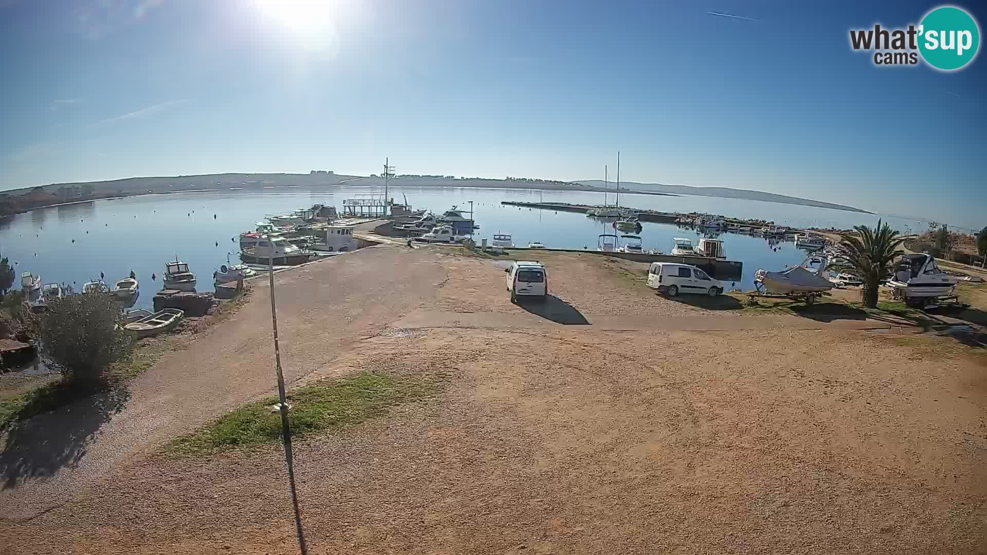 Livecam Pogliana – isola di Pago