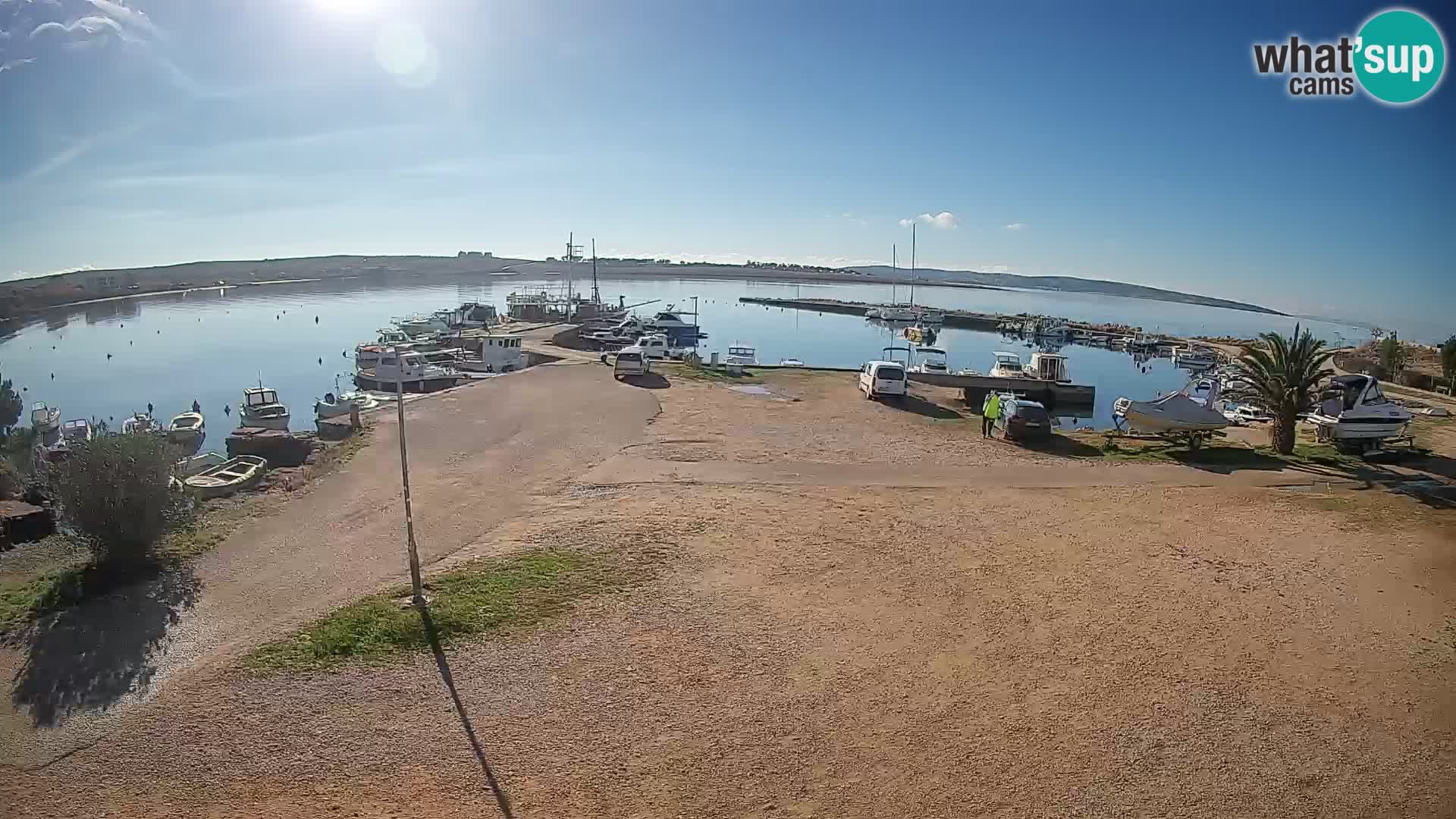 Livecam Pogliana – isola di Pago