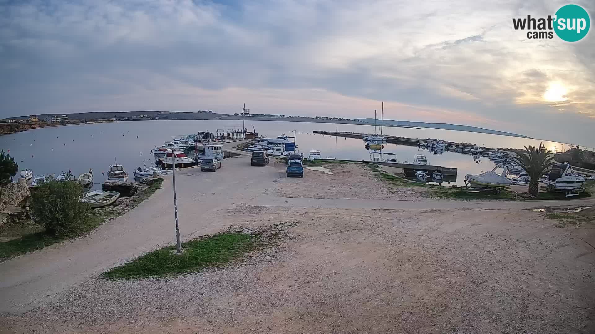 Livecam Pogliana – isola di Pago