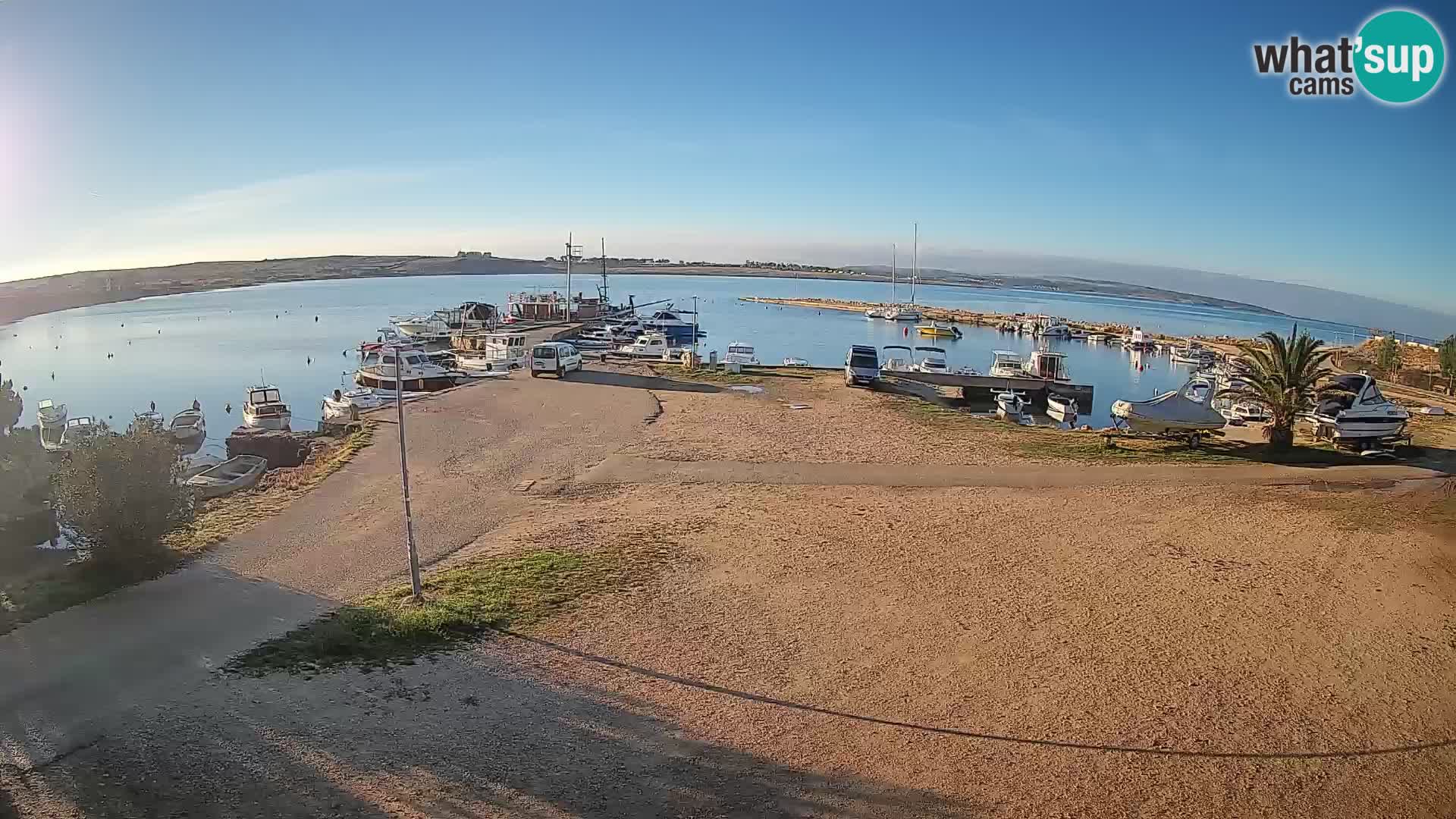 Livecam Pogliana – isola di Pago