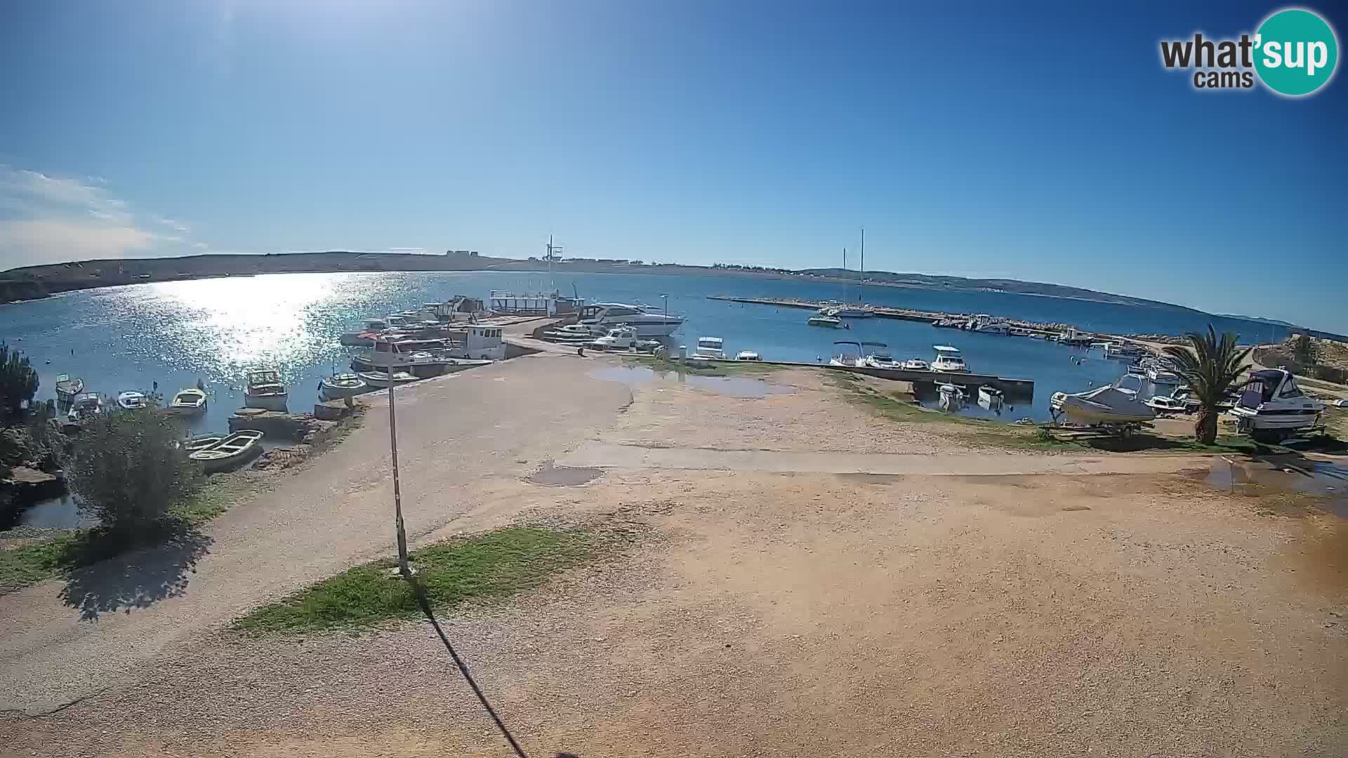 Livecam Pogliana – isola di Pago