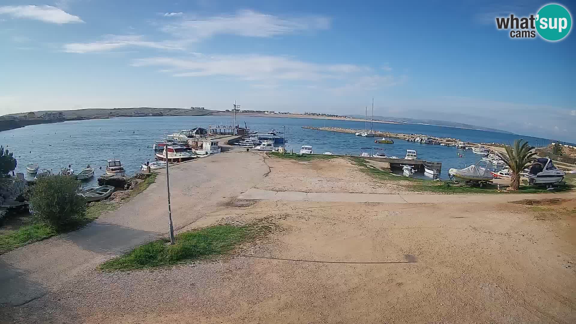 Livecam Pogliana – isola di Pago