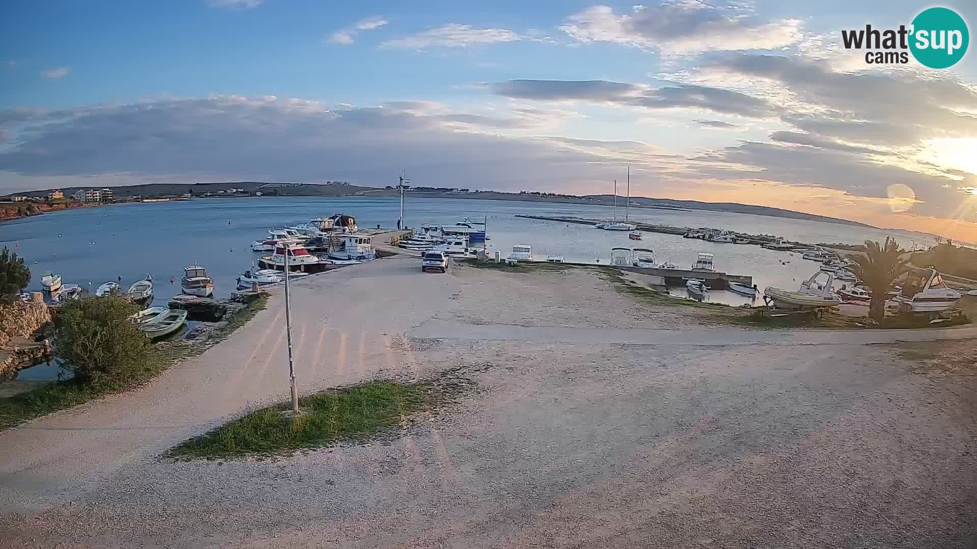 Livecam Pogliana – isola di Pago