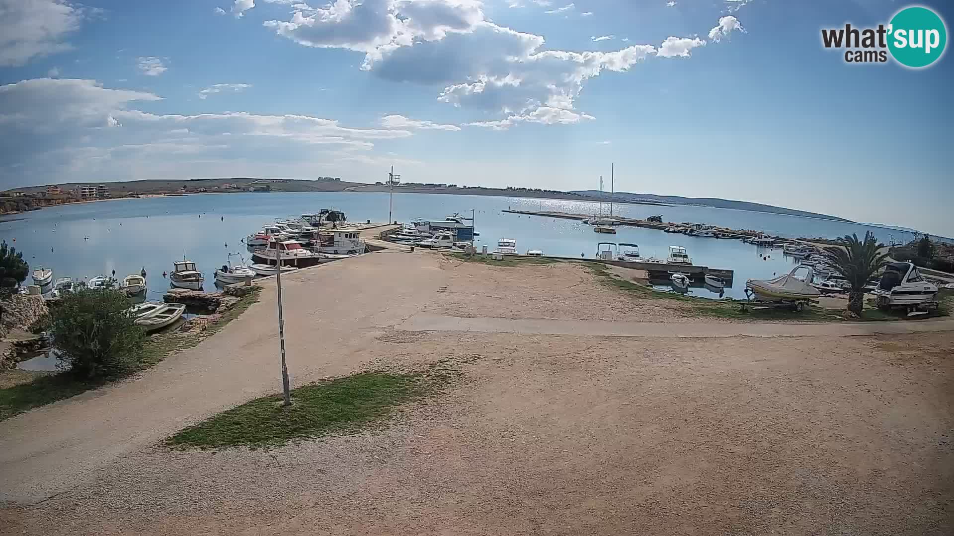 Livecam Pogliana – isola di Pago