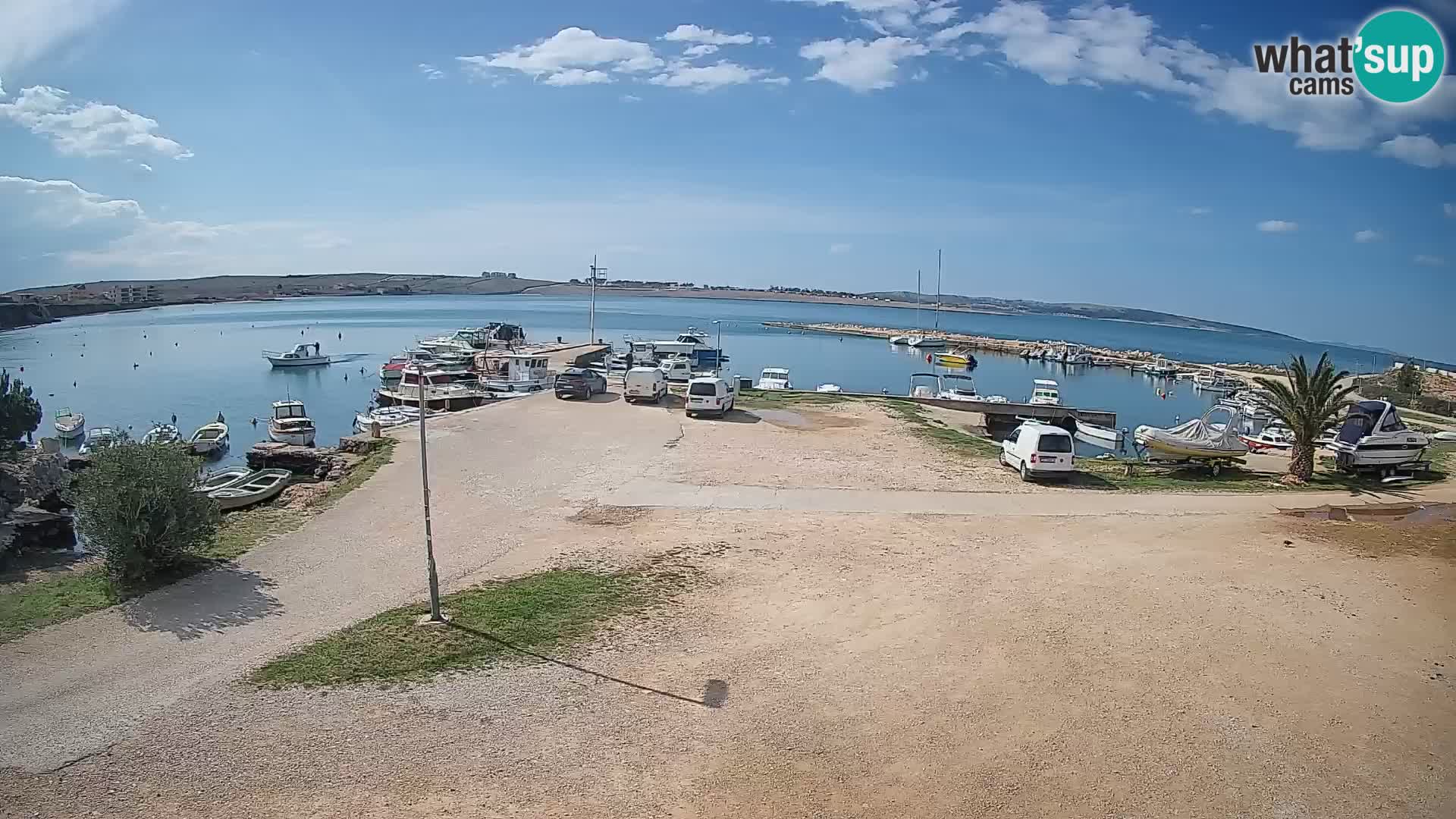 Livecam Pogliana – isola di Pago
