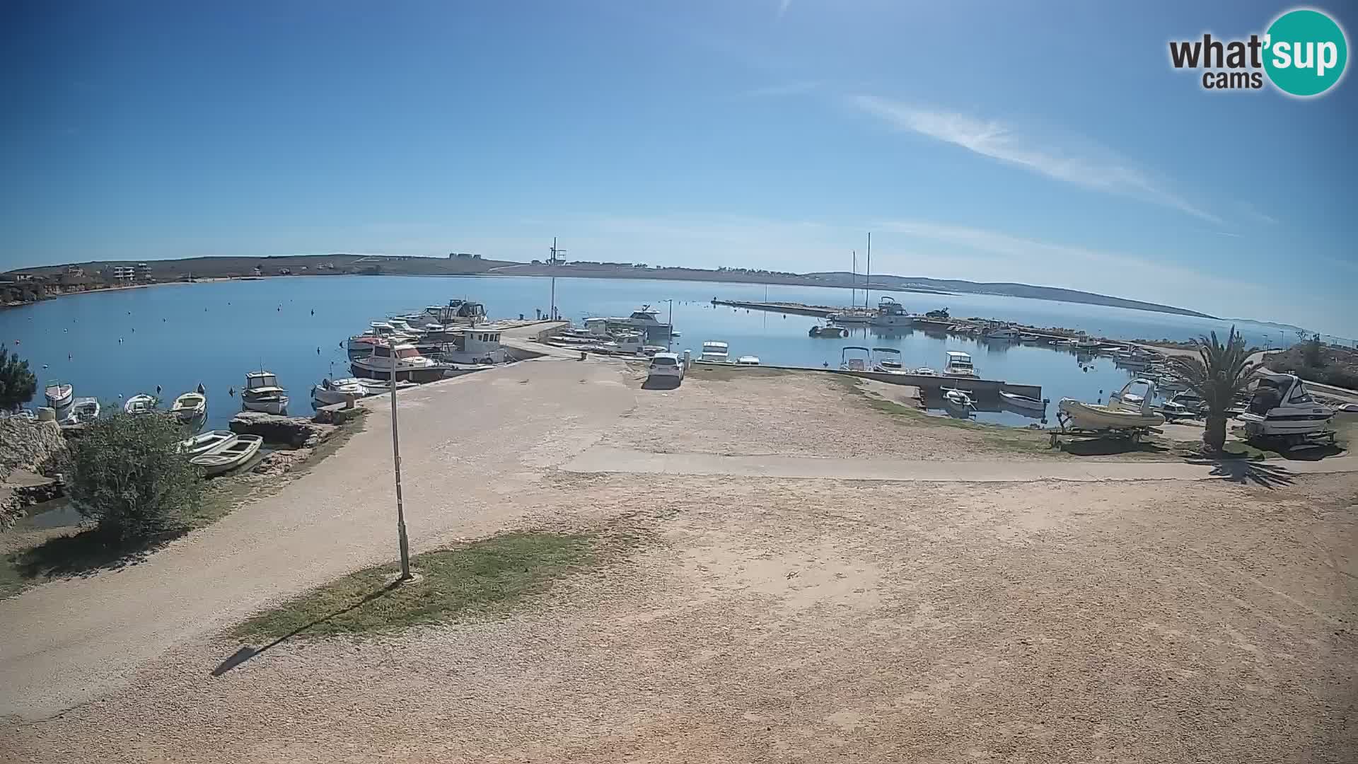 Livecam Pogliana – isola di Pago