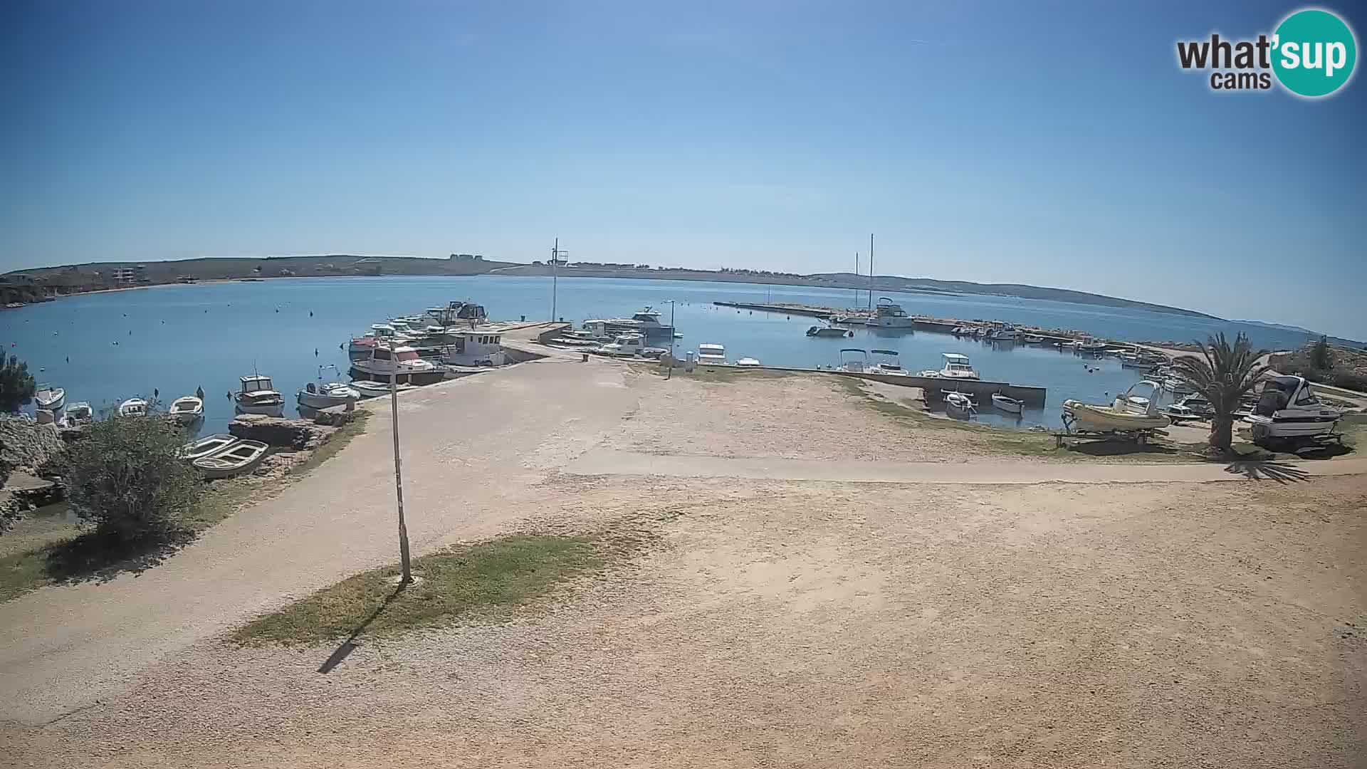 Livecam Pogliana – isola di Pago