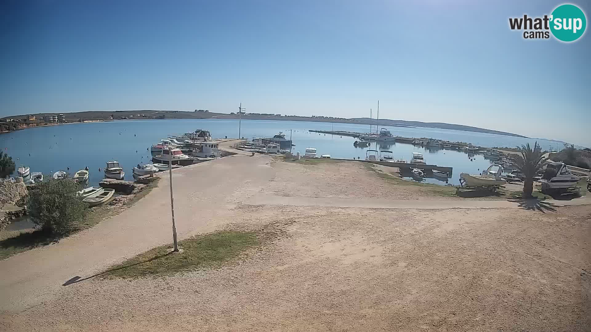 Livecam Pogliana – isola di Pago