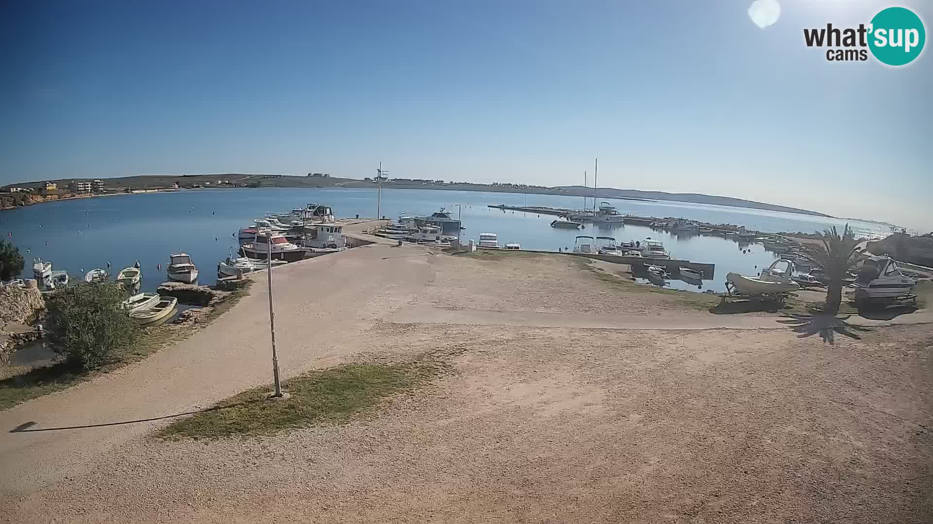 Livecam Pogliana – isola di Pago