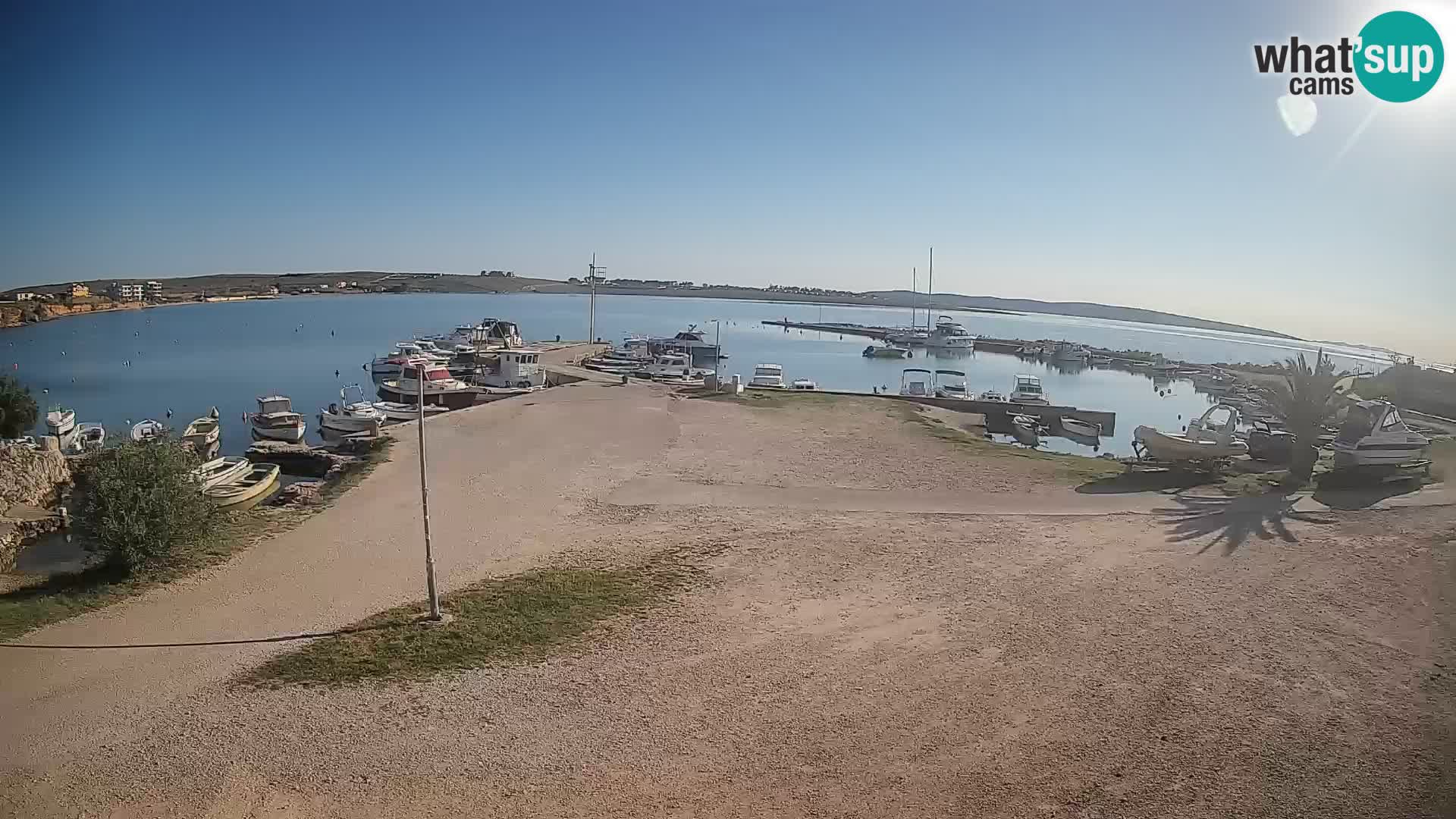 Livecam Pogliana – isola di Pago