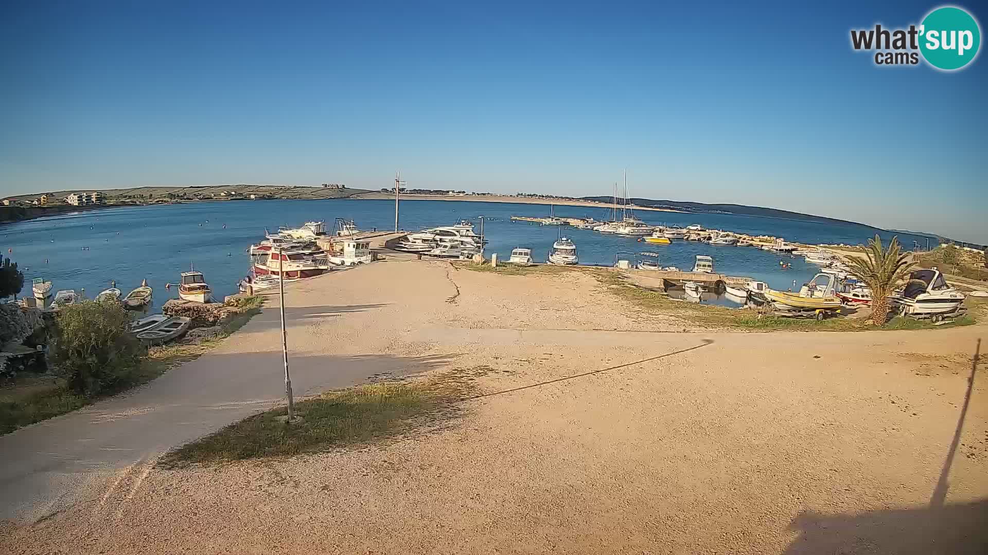 Livecam Pogliana – isola di Pago