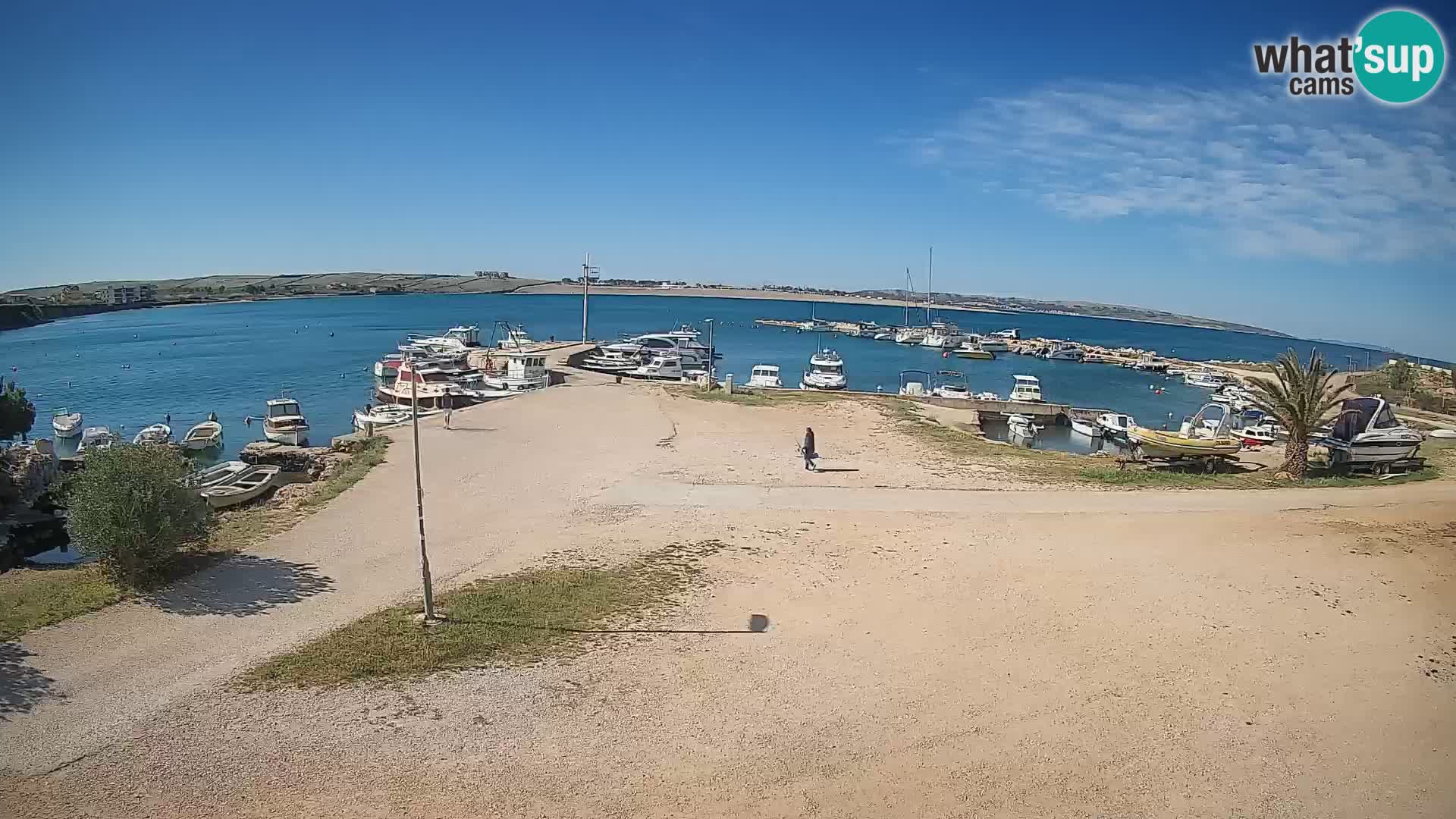 Livecam Pogliana – isola di Pago