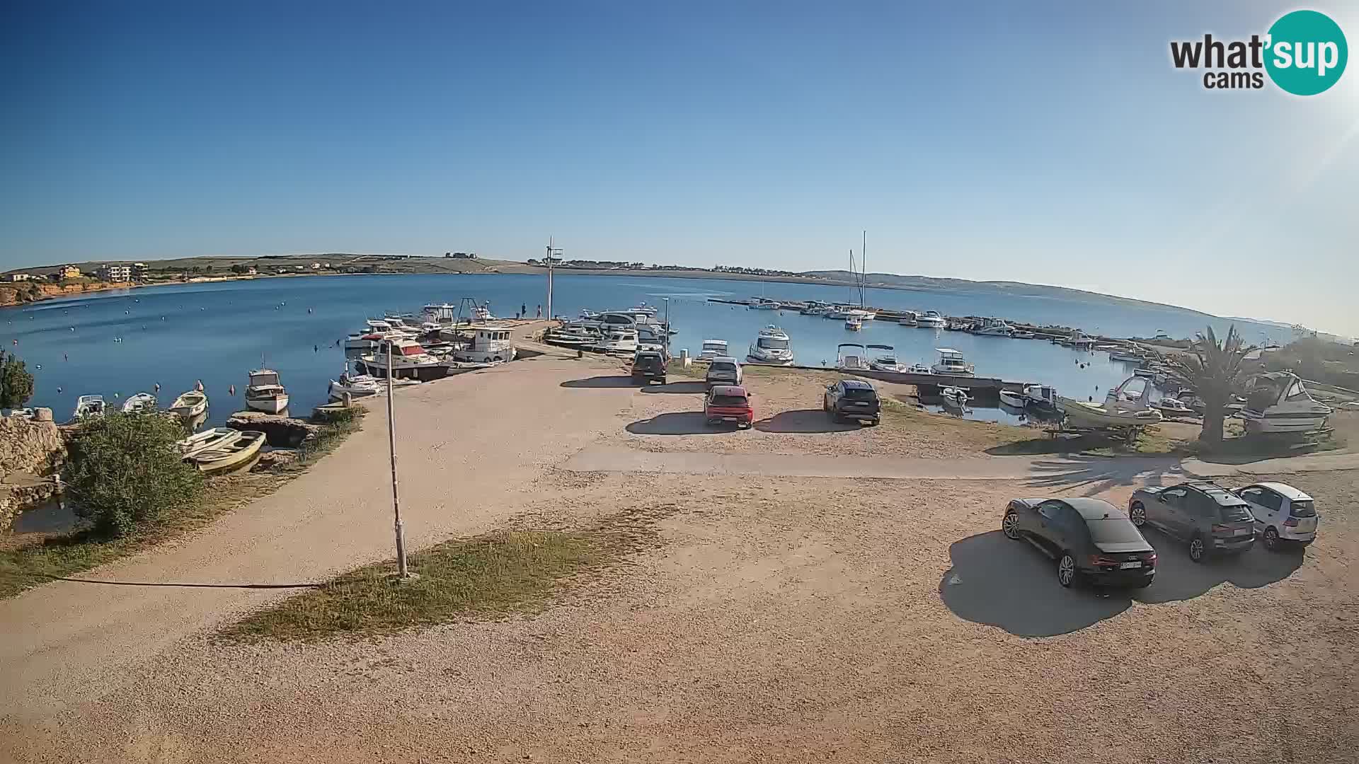 Livecam Pogliana – isola di Pago