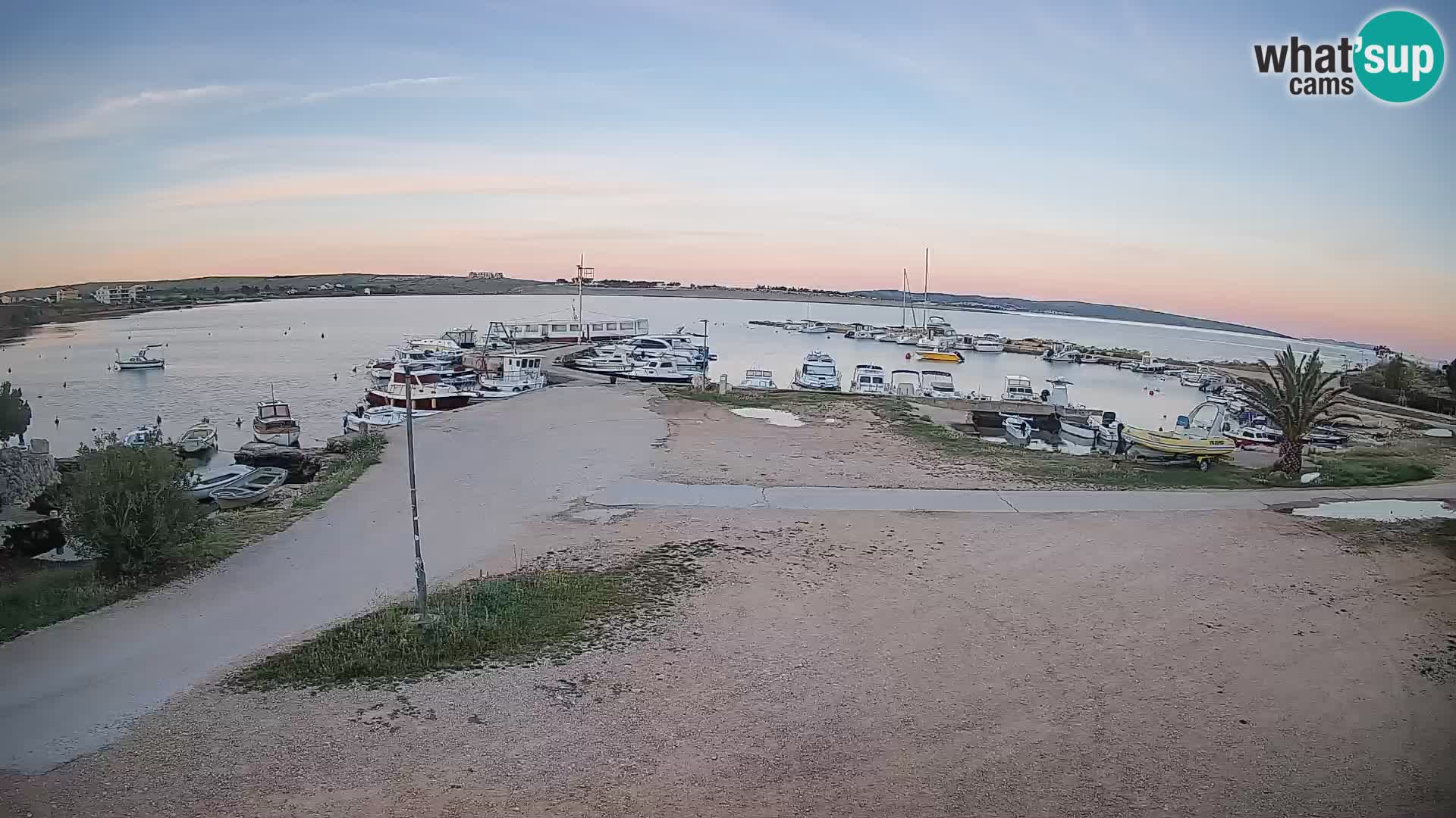 Livecam Pogliana – isola di Pago