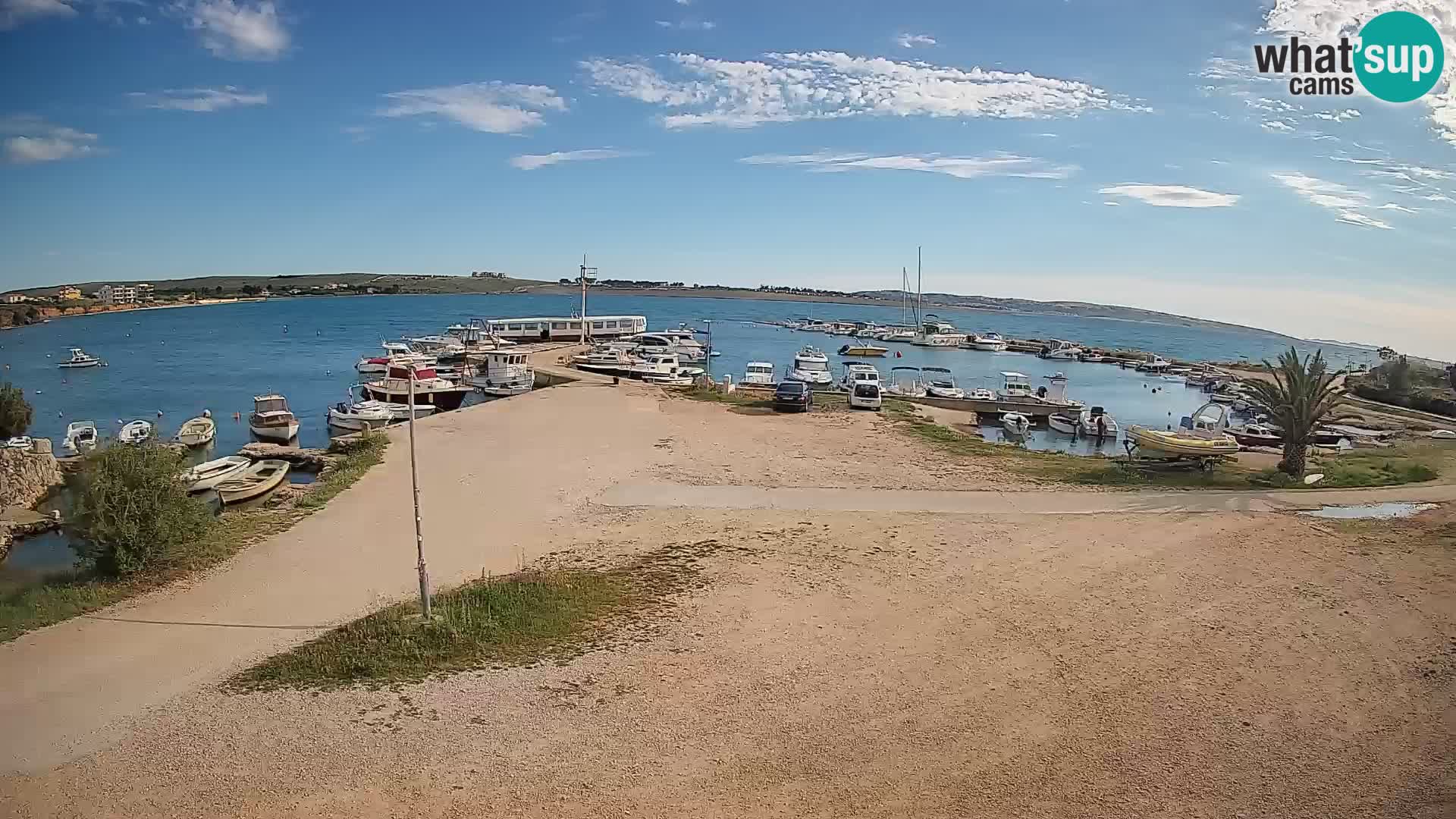 Livecam Pogliana – isola di Pago