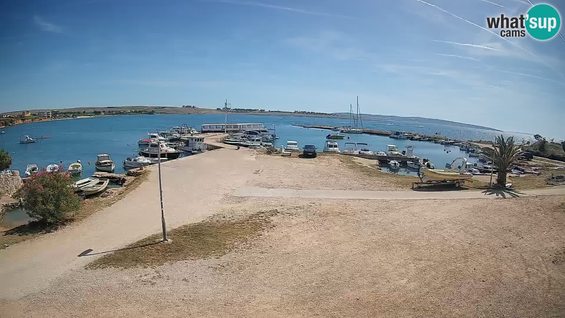 Livecam Pogliana – isola di Pago