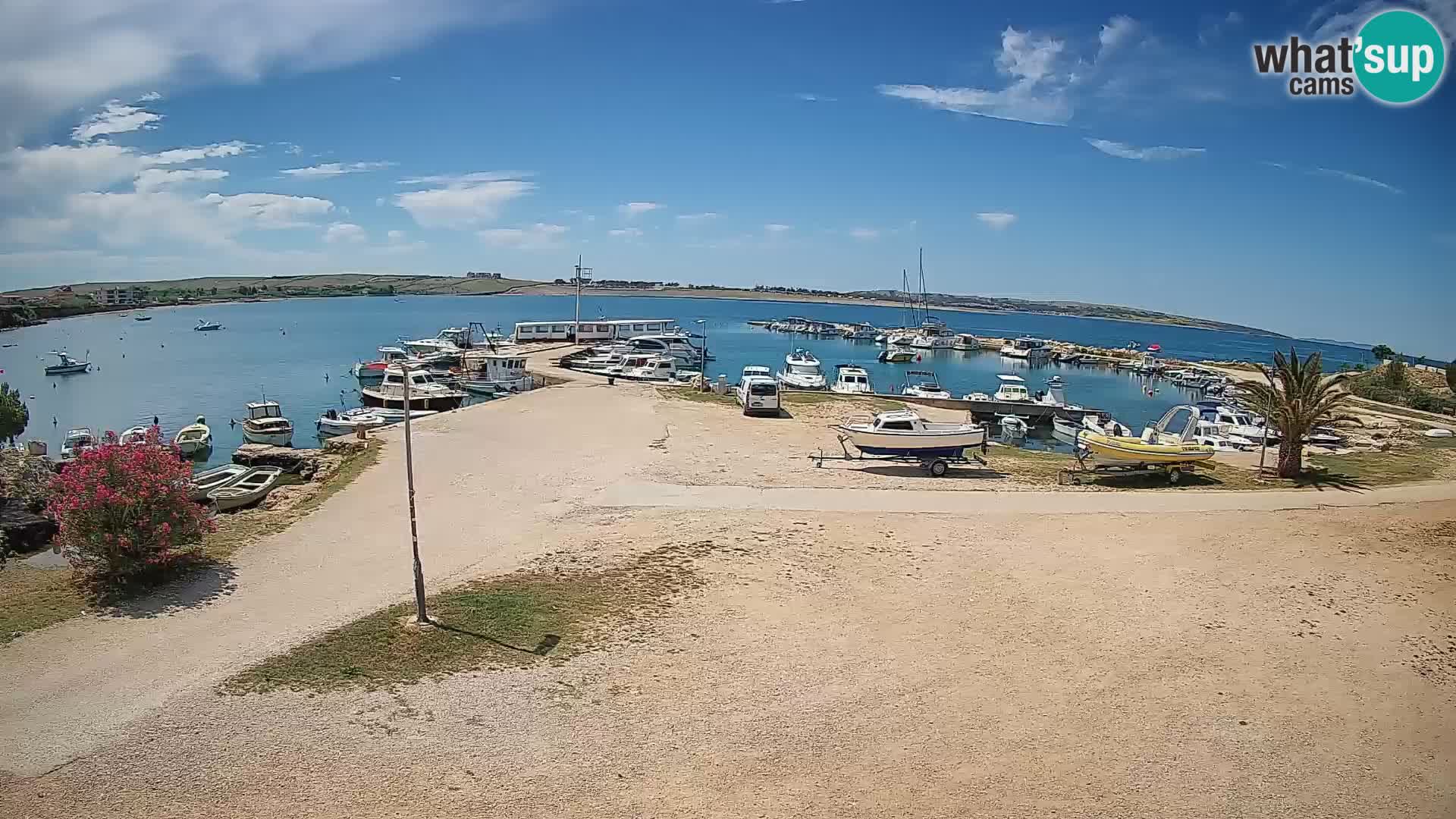 Livecam Pogliana – isola di Pago