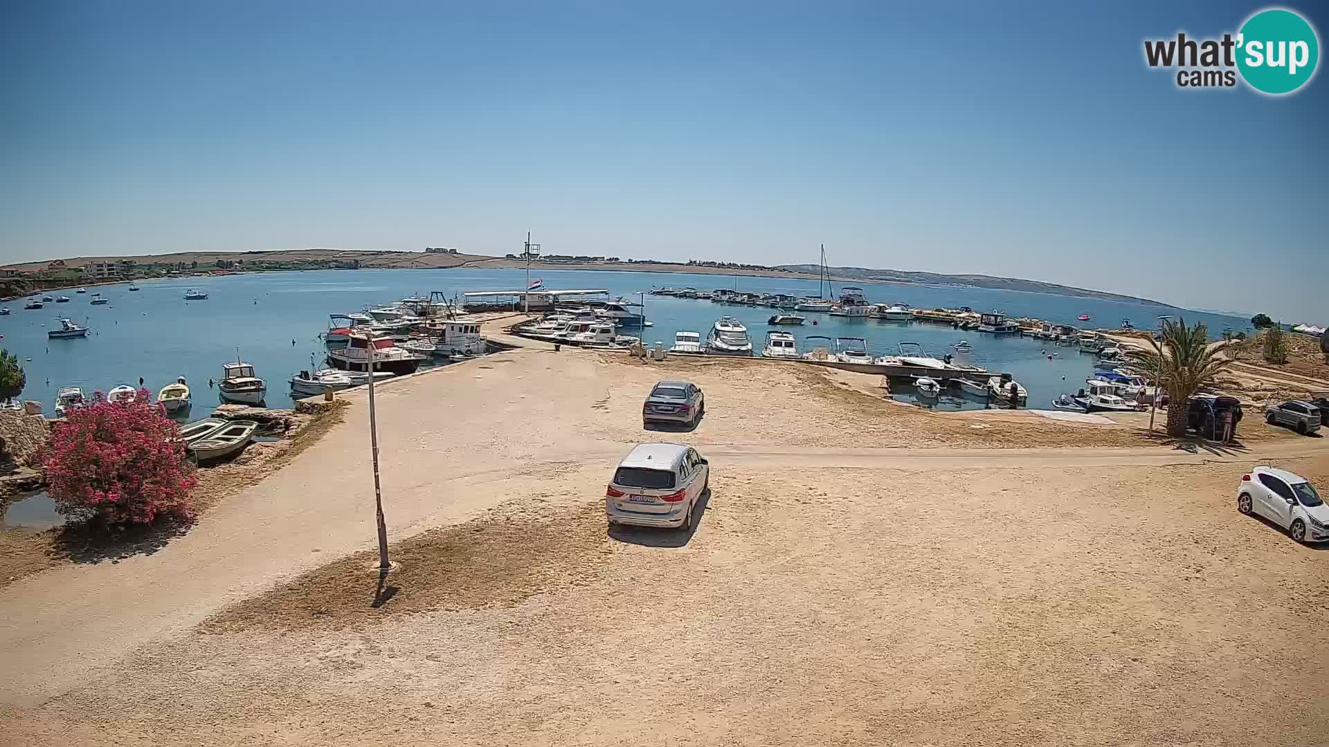 Livecam Pogliana – isola di Pago