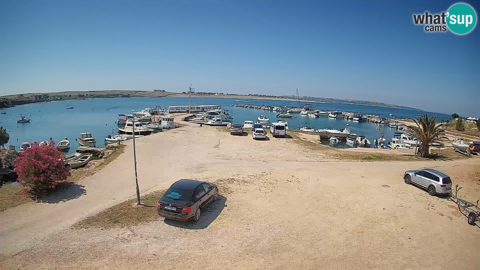 Livecam Pogliana – isola di Pago