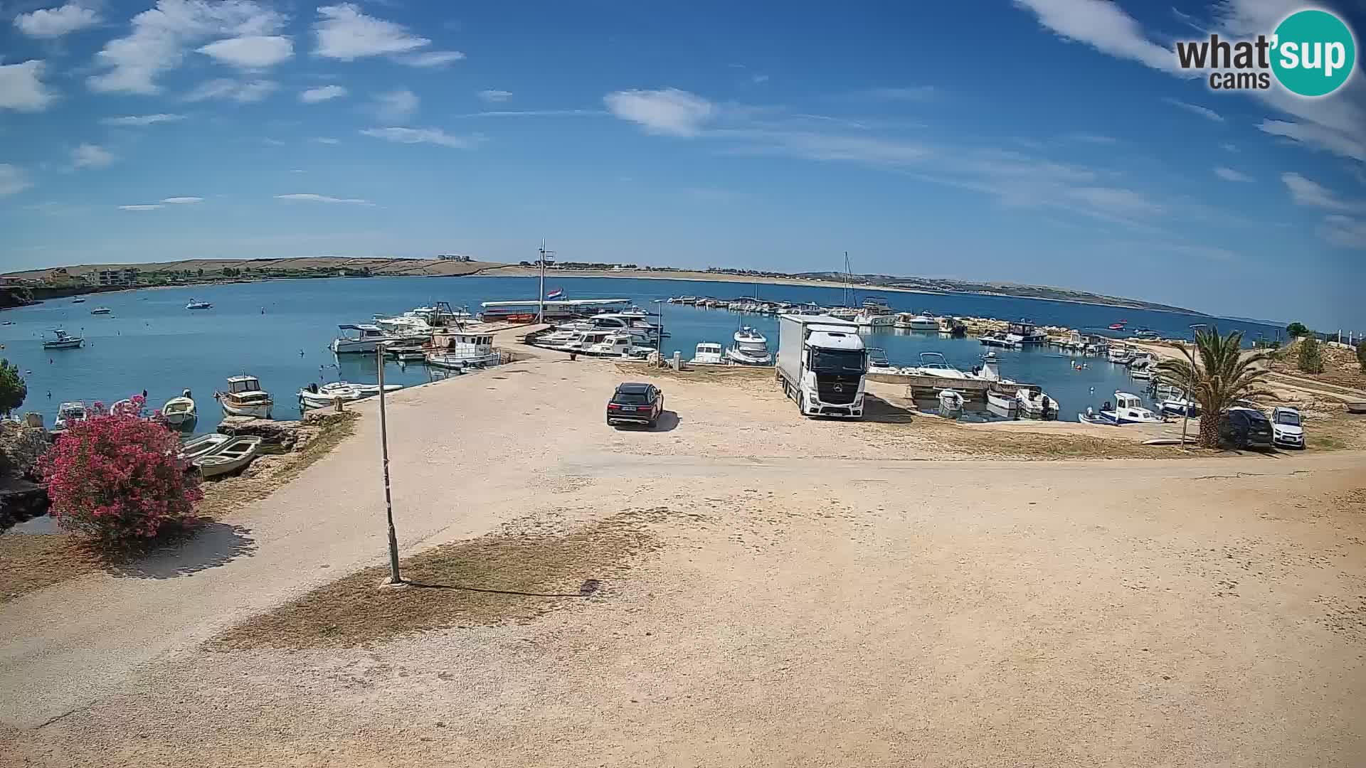 Livecam Pogliana – isola di Pago