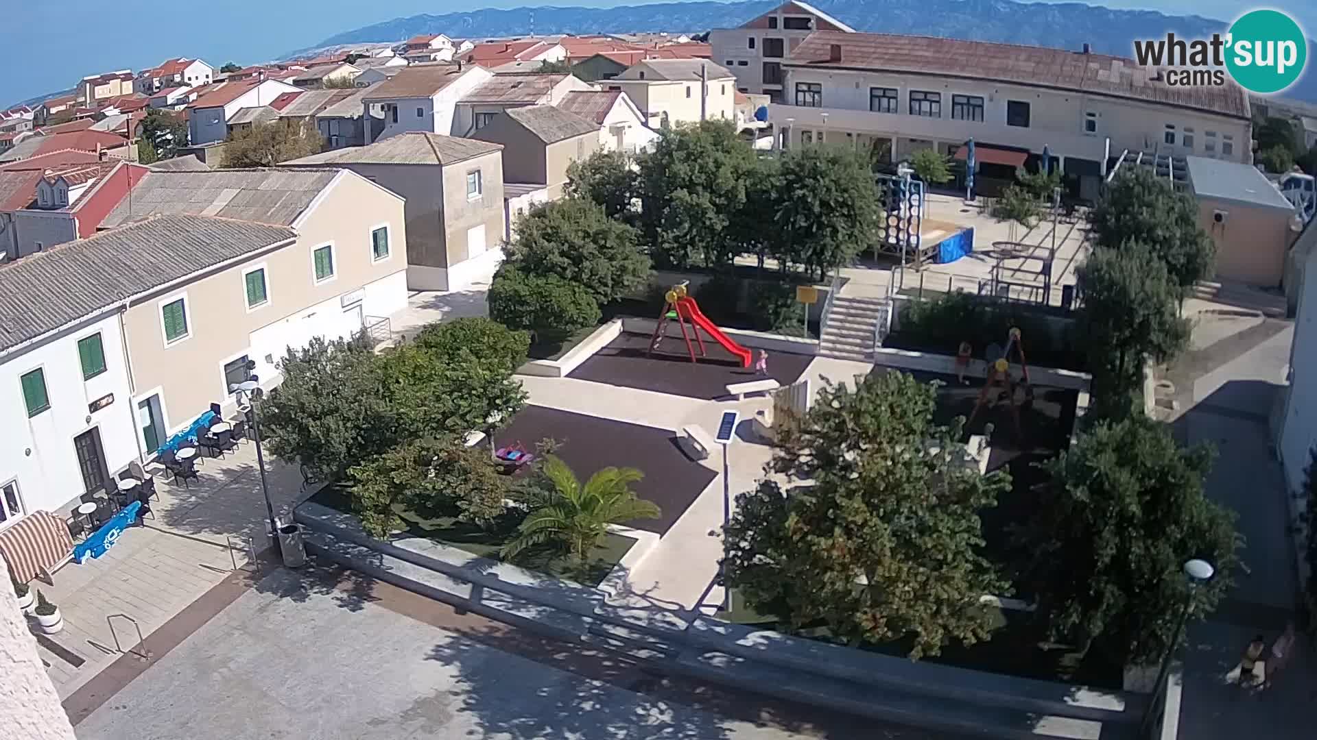 Spletna kamera Povljana – otok Pag