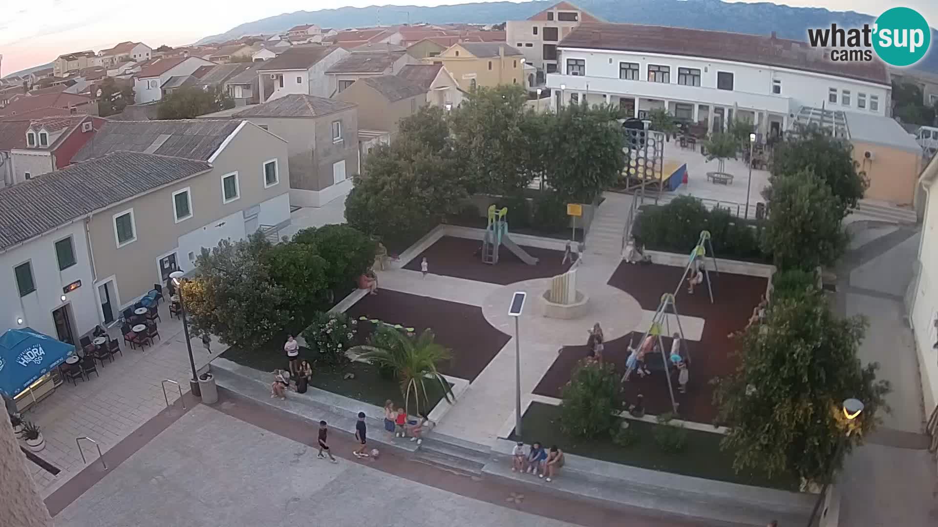 Spletna kamera Povljana – otok Pag