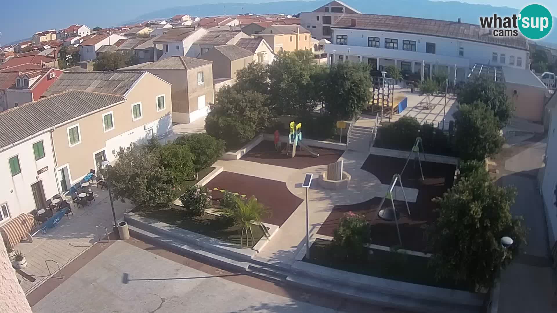 Spletna kamera Povljana – otok Pag