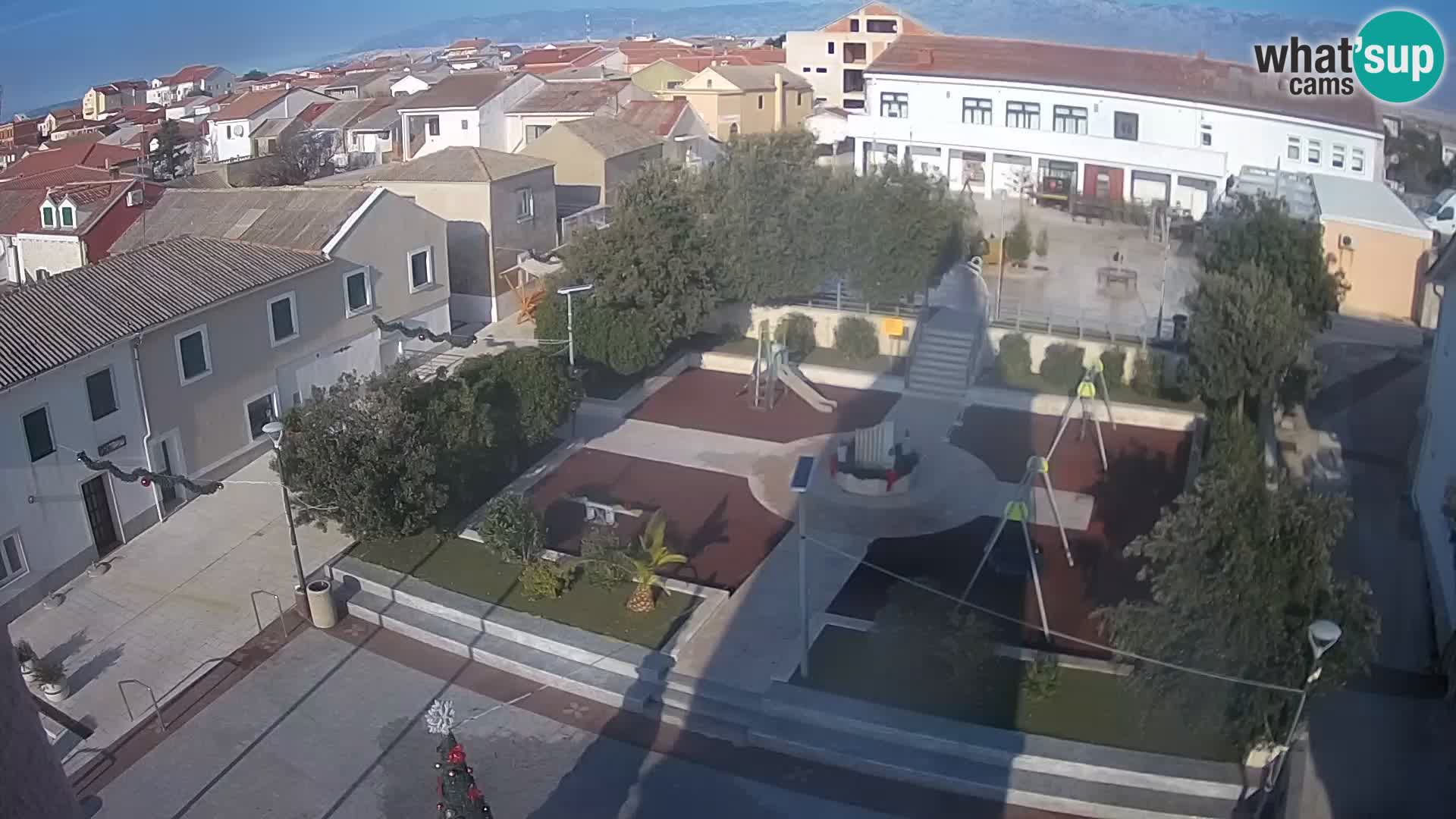 Spletna kamera Povljana – otok Pag