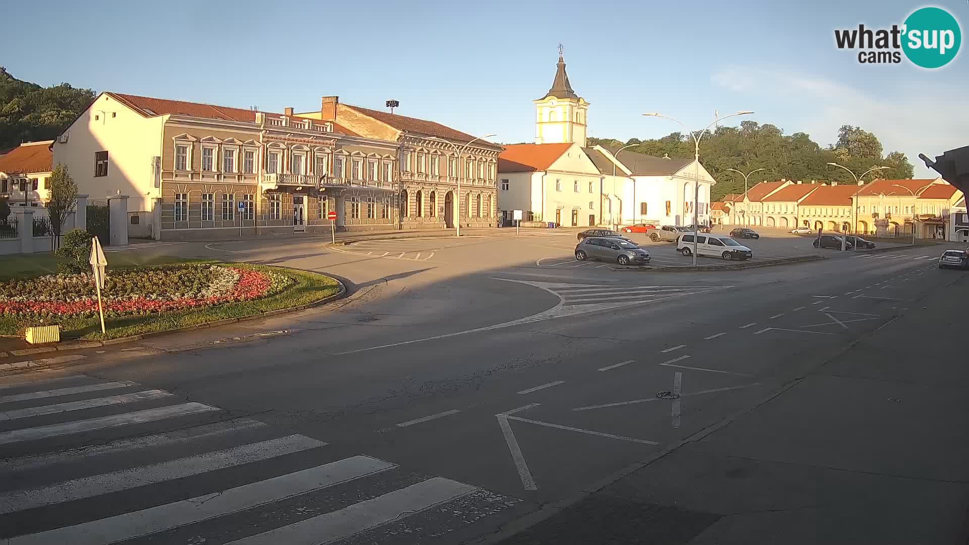 Webcam Požega – Svetog Trojstva square