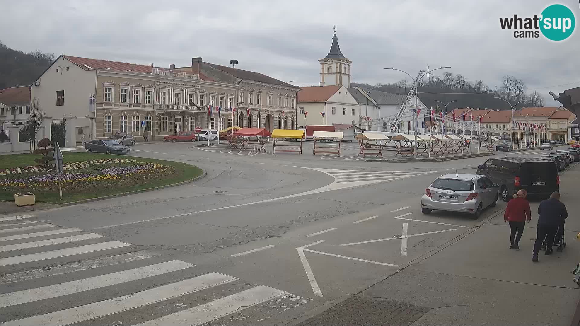 Webcam Požega – Svetog Trojstva square