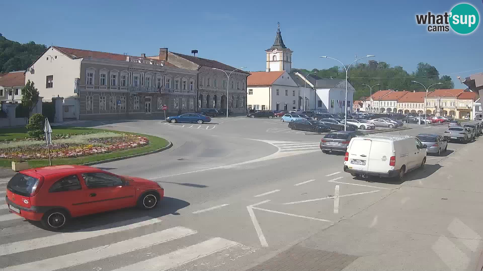 Webcam Požega – Svetog Trojstva square