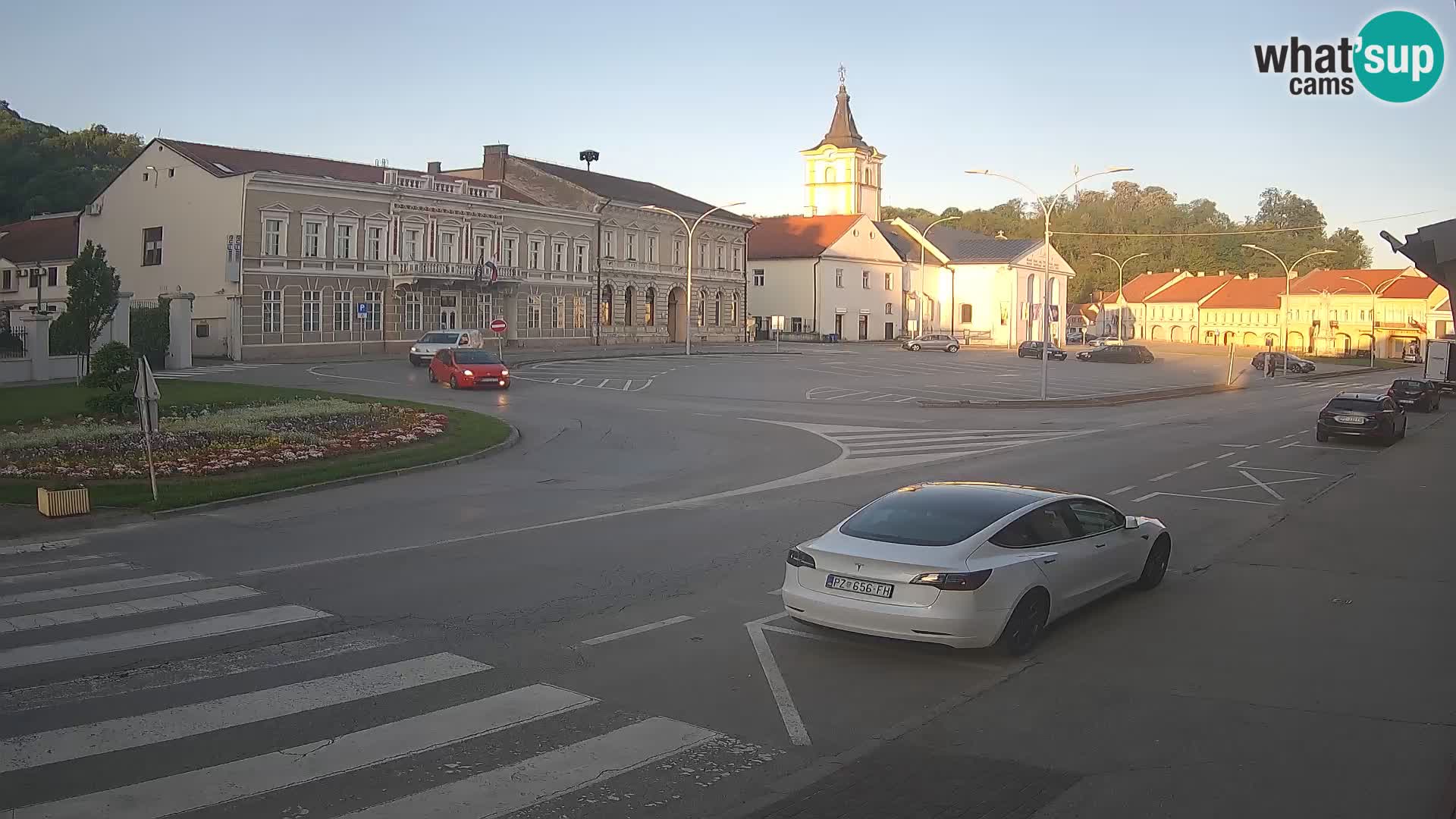 Webcam Požega – Svetog Trojstva square