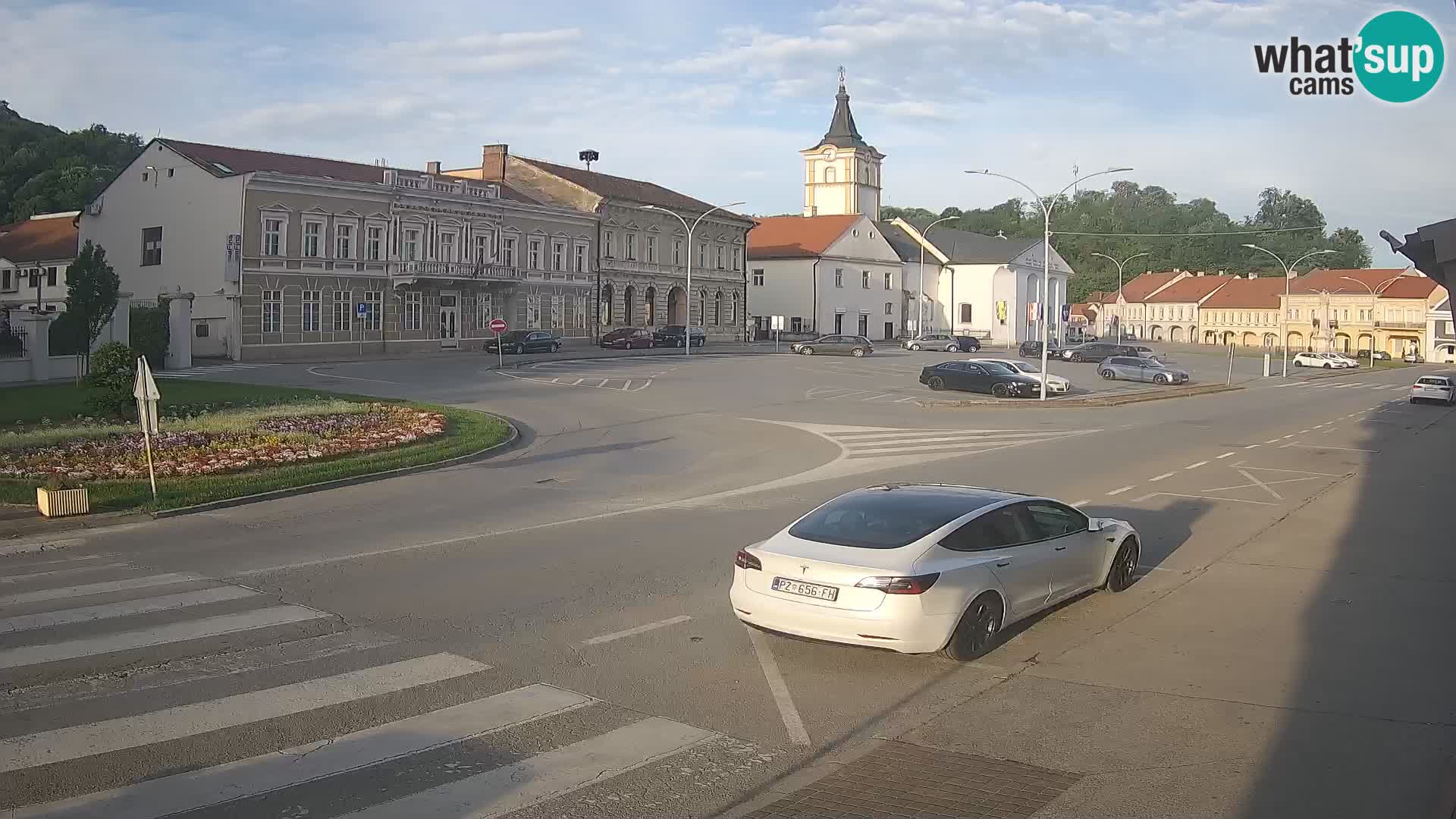 Webcam Požega – Svetog Trojstva square