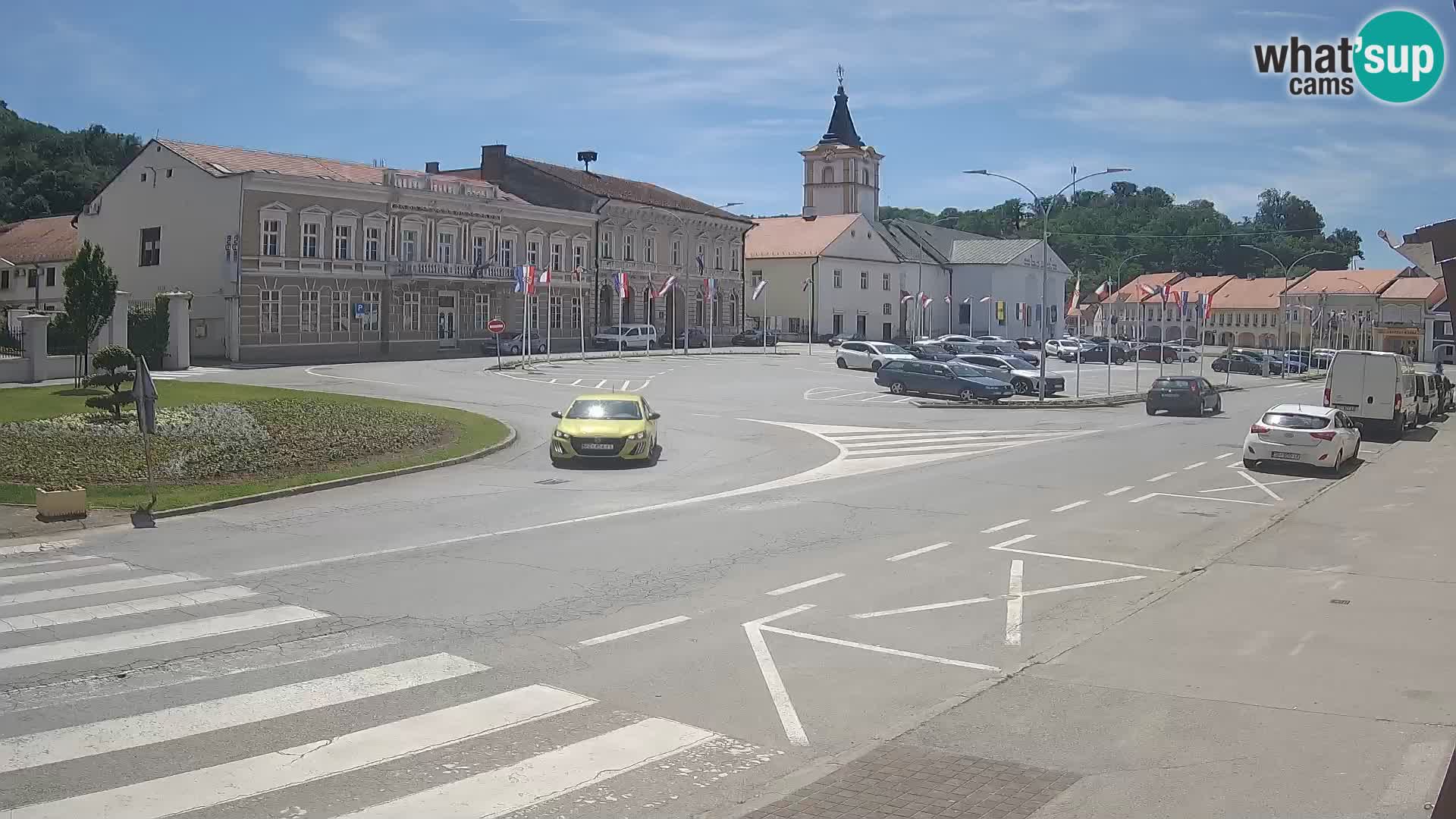 Webcam Požega – Svetog Trojstva square