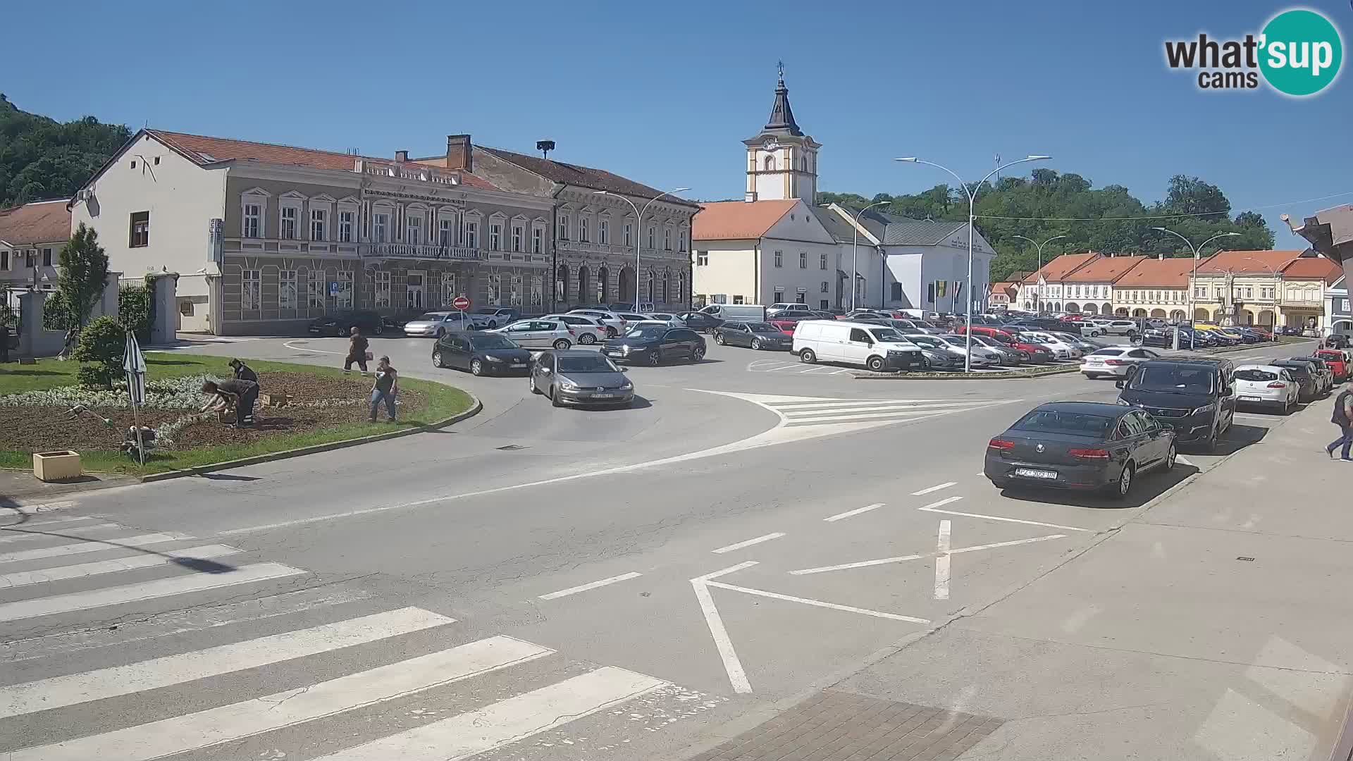 Webcam Požega – Svetog Trojstva square