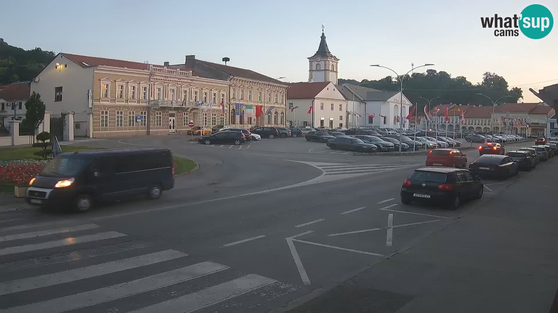 Webcam Požega – Svetog Trojstva square