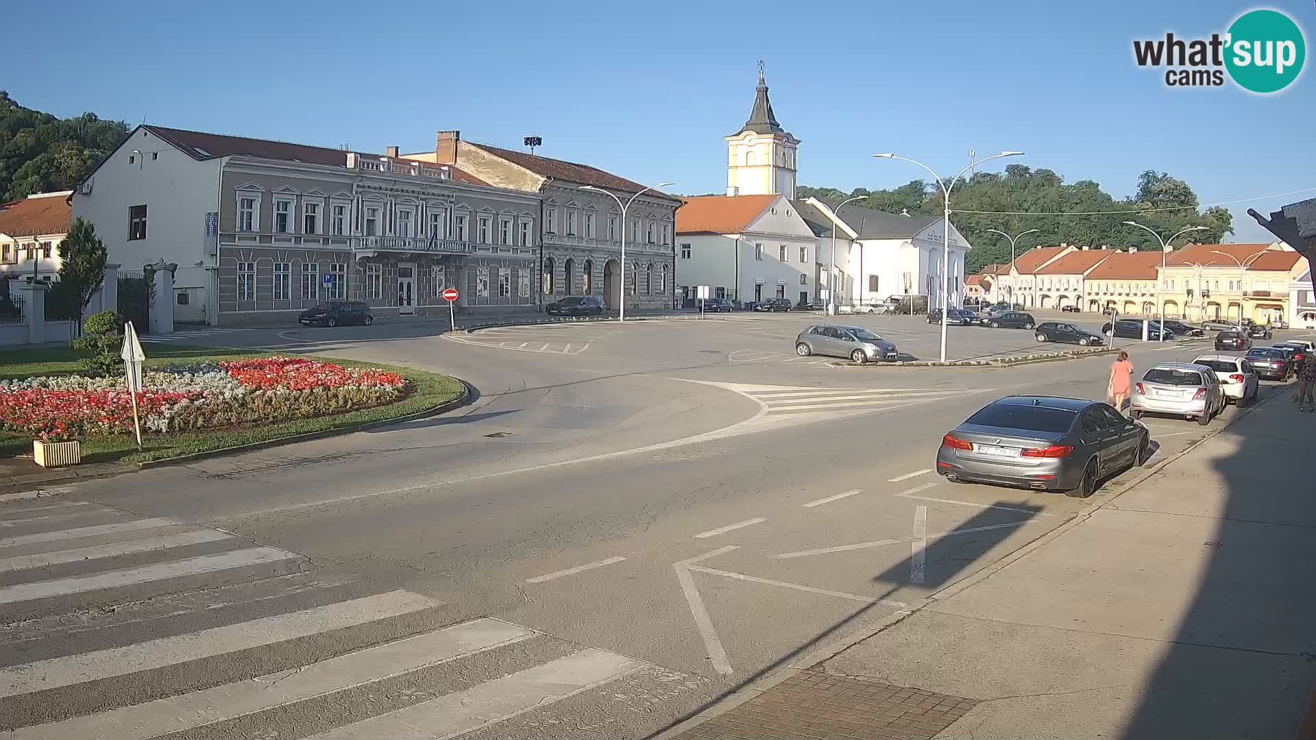 Webcam Požega – Svetog Trojstva square