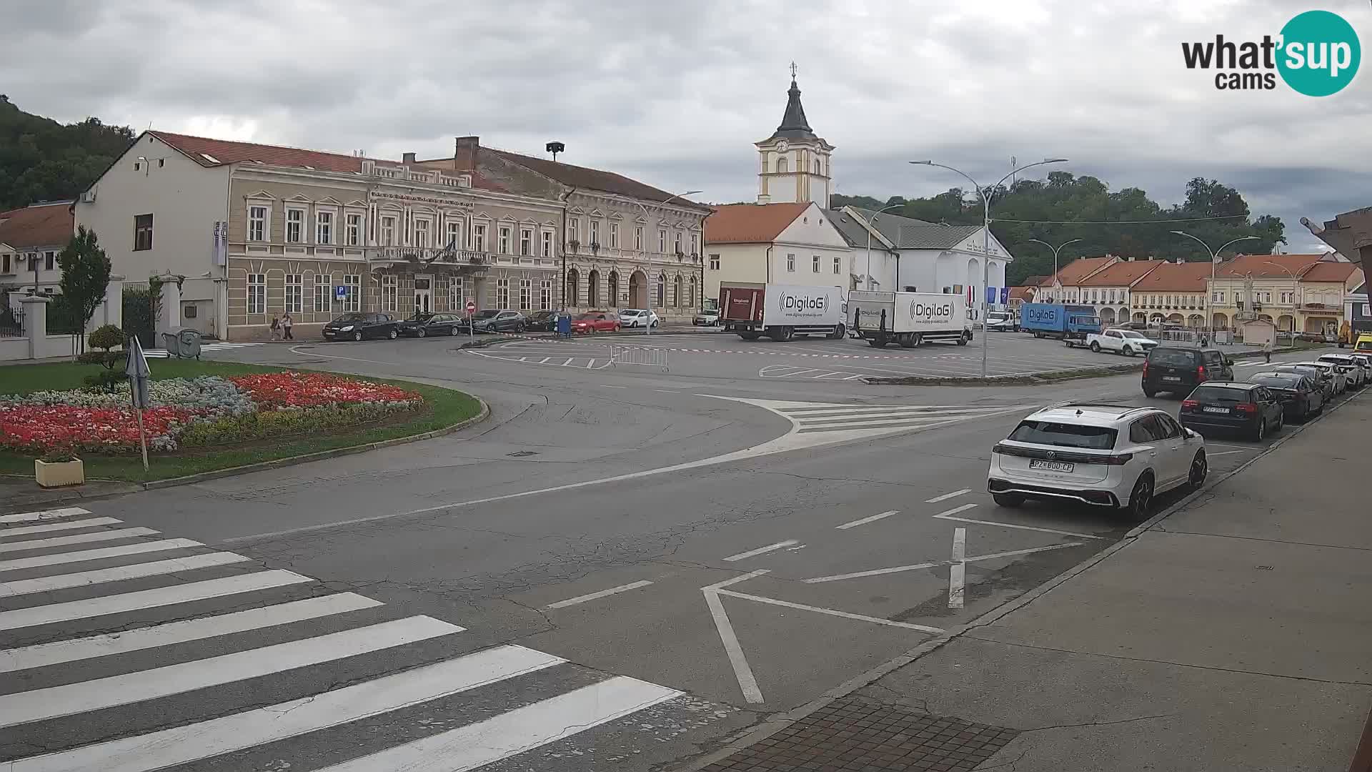 Webcam Požega – Svetog Trojstva square