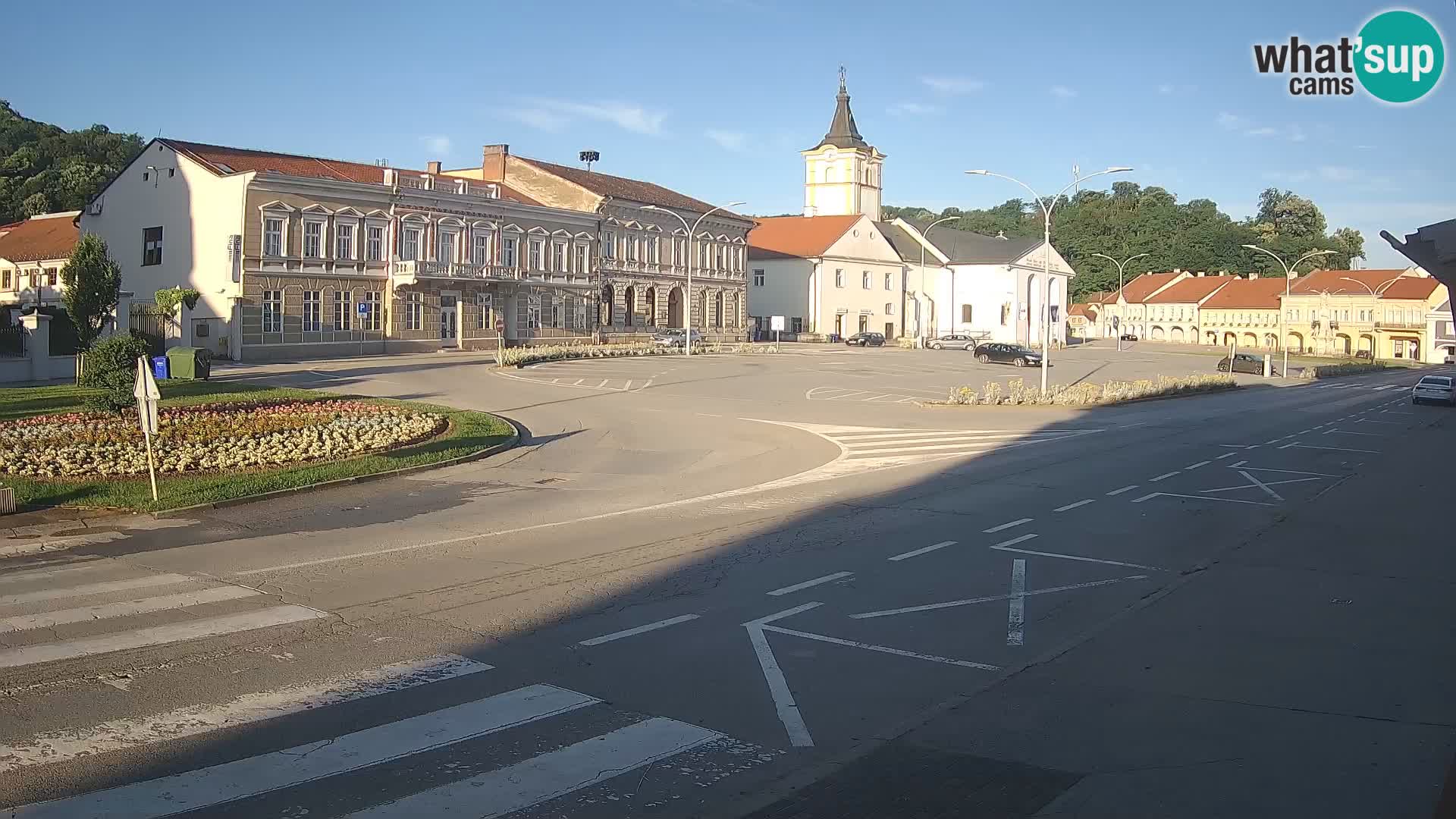 Webcam Požega – Svetog Trojstva square
