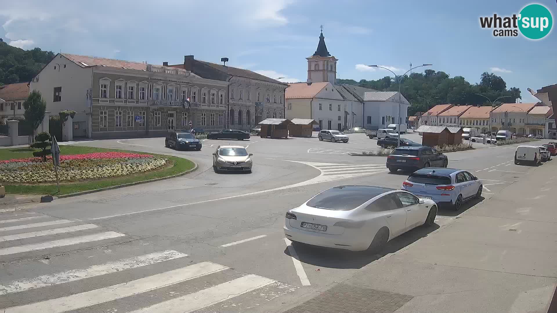 Webcam Požega – Svetog Trojstva square