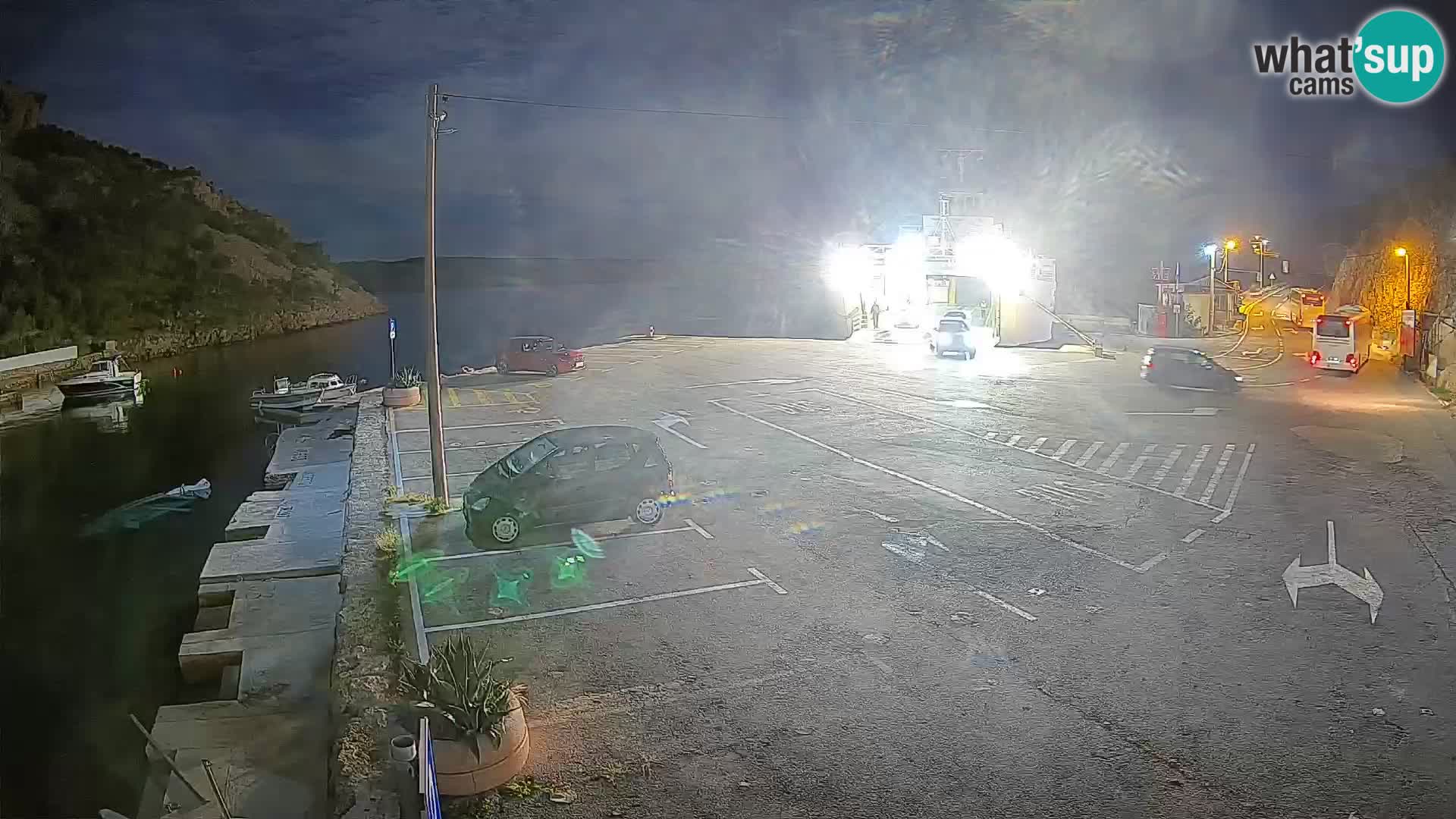 Webcam porto traghetti di Prizna – per l’isola di Pag
